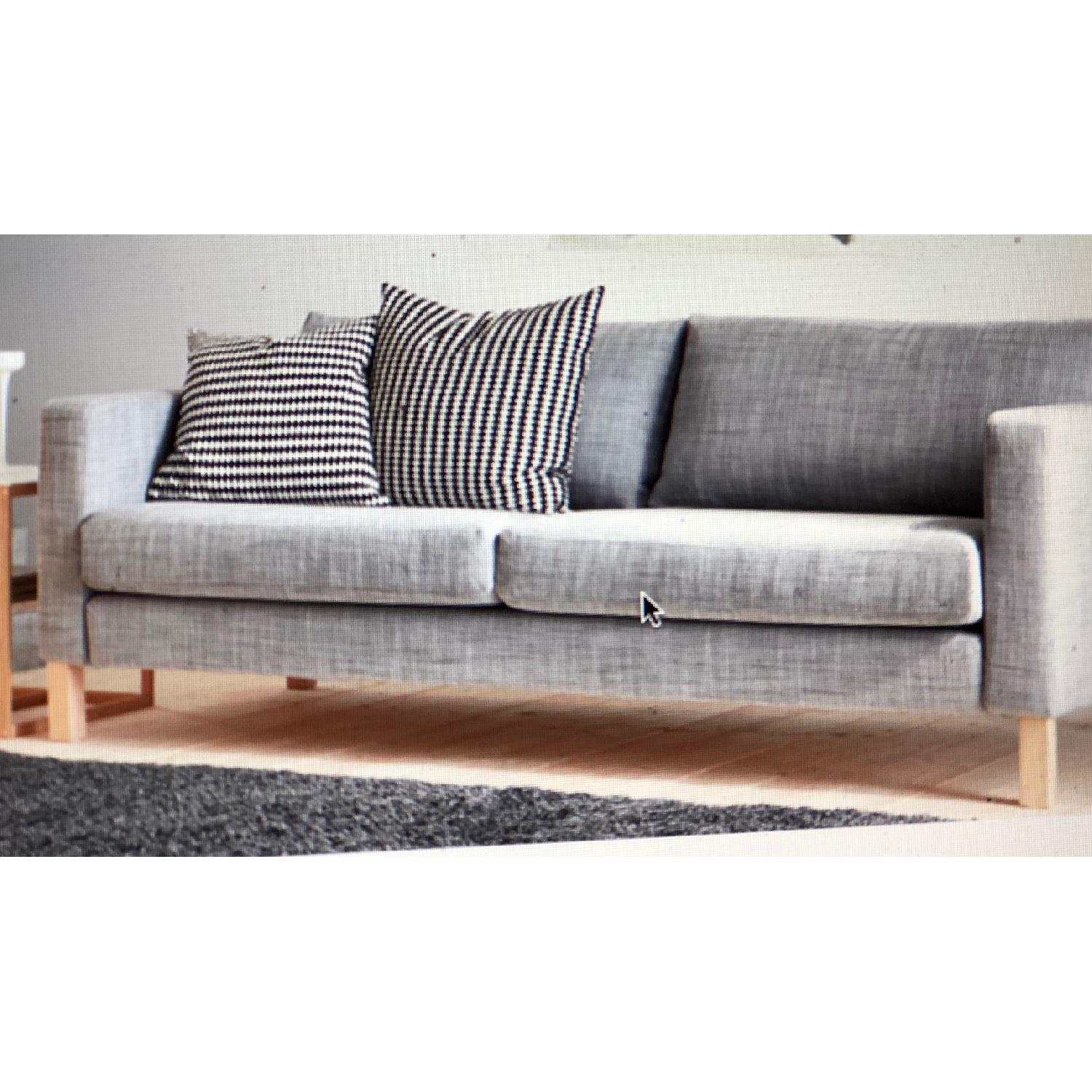 Ikea Karlstad Mid Century Modern Style Sofa - image-3