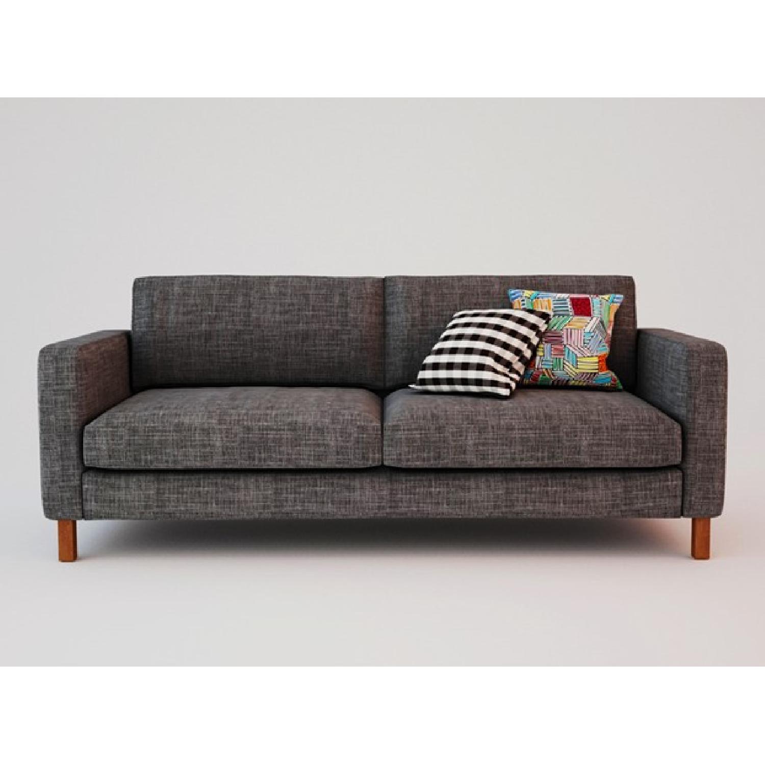 Ikea Karlstad Mid Century Modern Style Sofa - image-5