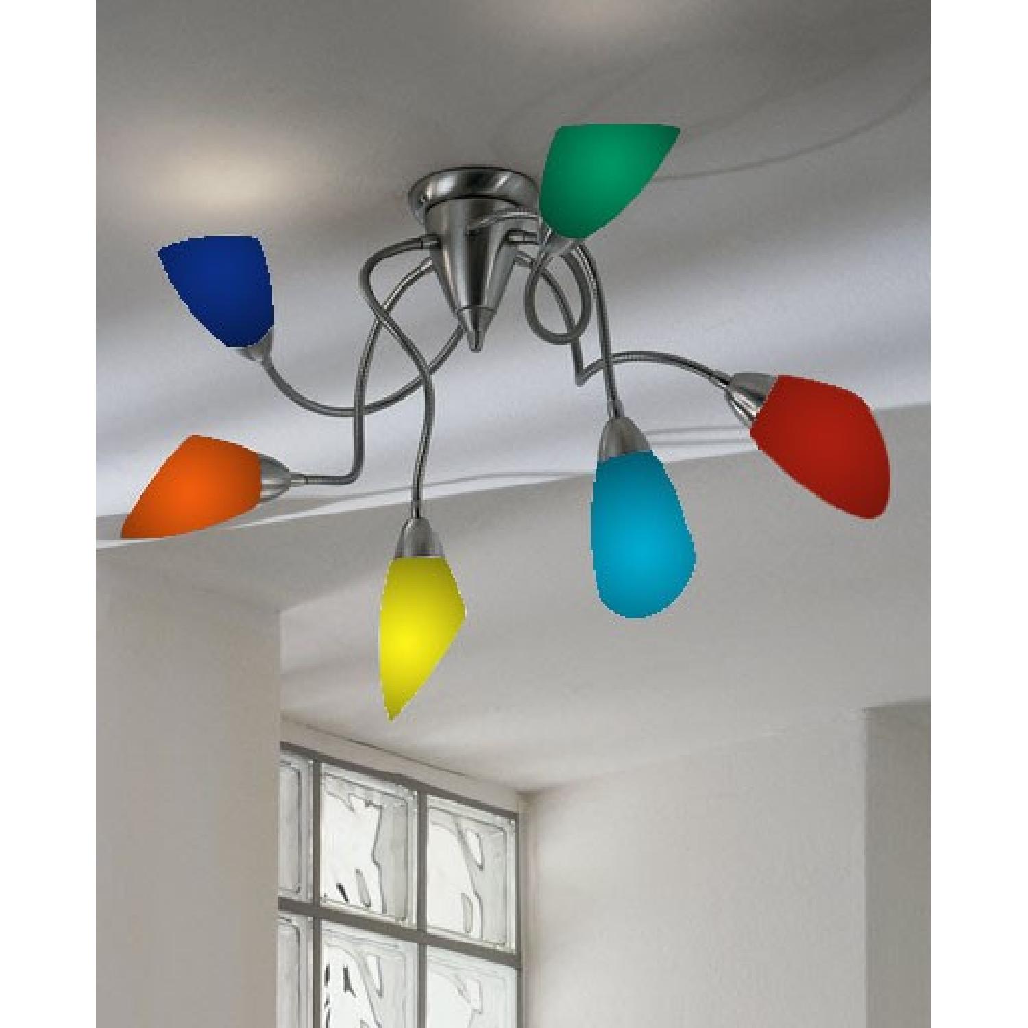 De Majo Oriano Favaretto Polipo Murano Ceiling Light - image-1