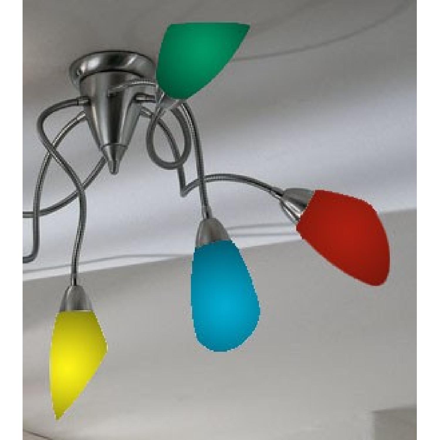 De Majo Oriano Favaretto Polipo Murano Ceiling Light - image-3