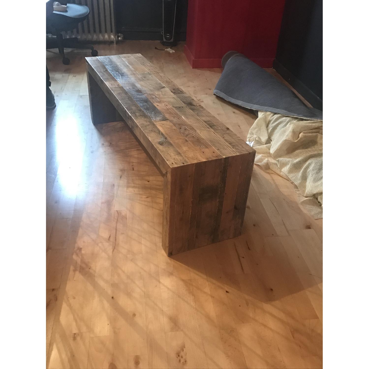 West Elm Emmerson Reclaimed Wood Dining Bench - image-2