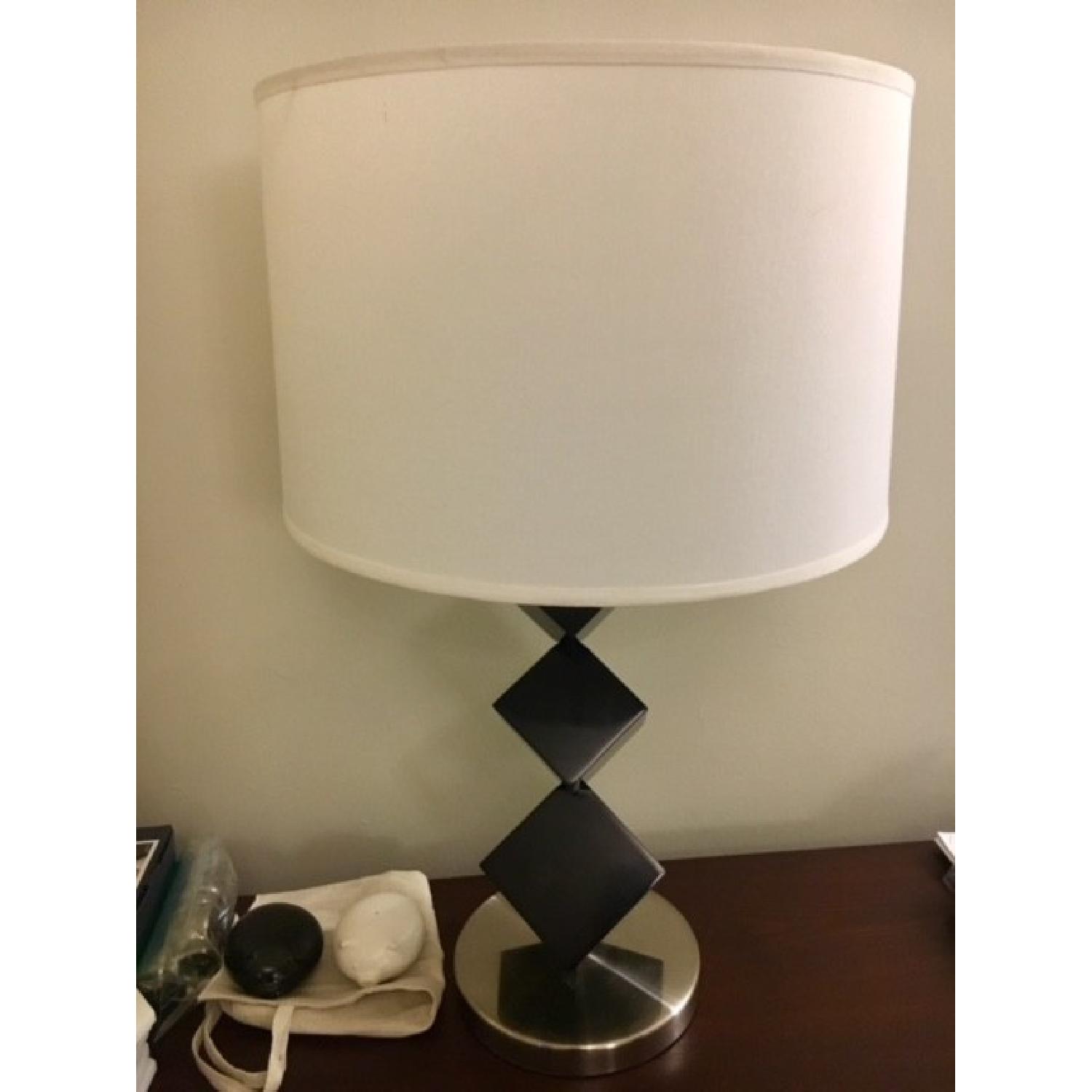 Macy's Nova Lighting Cubes Standing Table Lamp - image-1