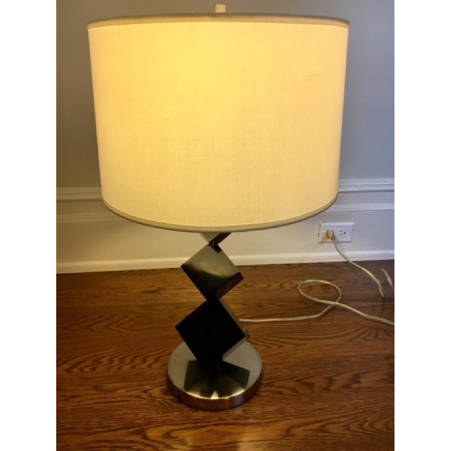 Macy's Nova Lighting Cubes Standing Table Lamp - image-2