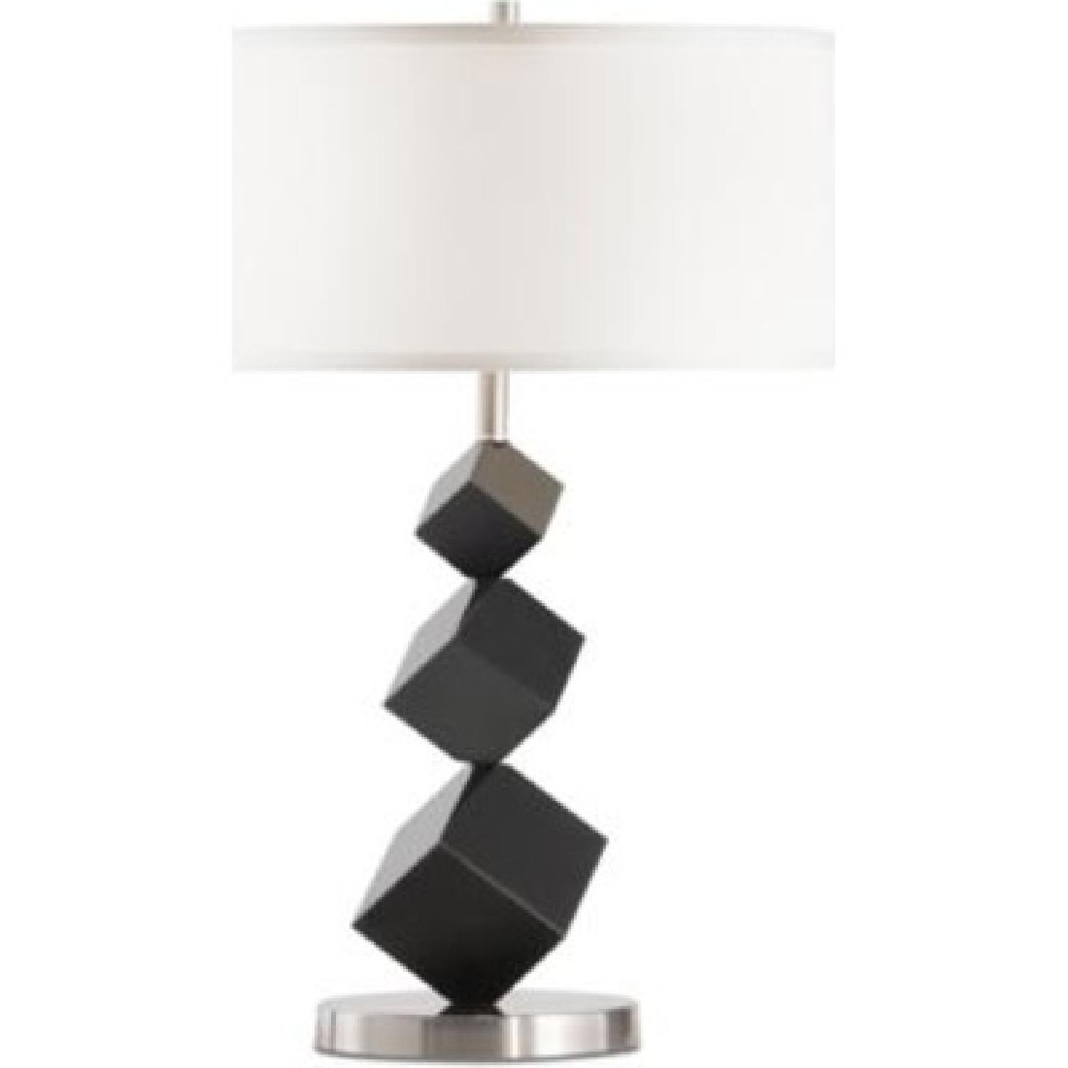 Macy's Nova Lighting Cubes Standing Table Lamp - image-0