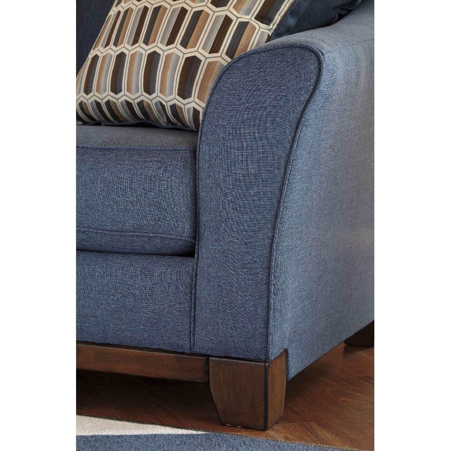 Ashley's Janley Sofa in Denim - image-2