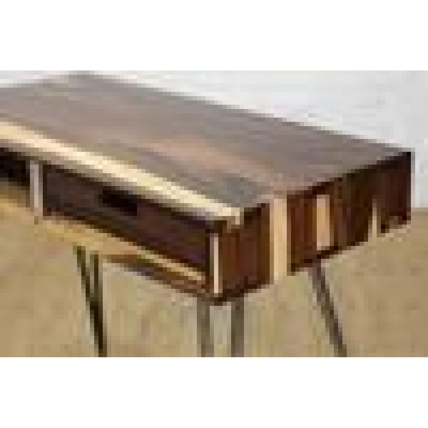 From The Source Ciao Sonokeling Wood Desk w/ Drawer - image-1