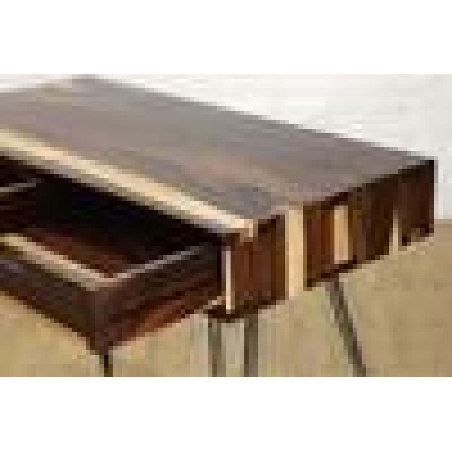 From The Source Ciao Sonokeling Wood Desk w/ Drawer - image-2