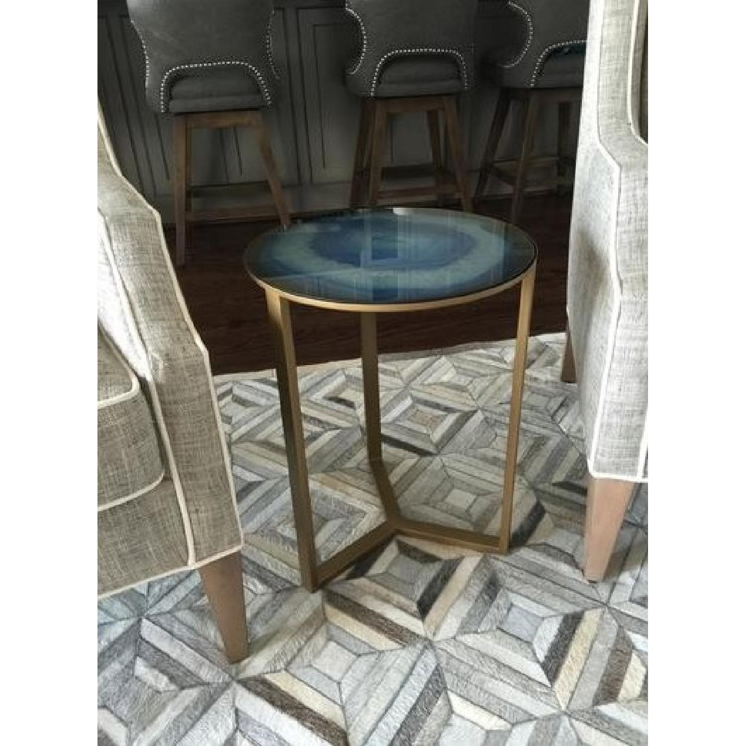World Market Agate Geode Side Table - image-2
