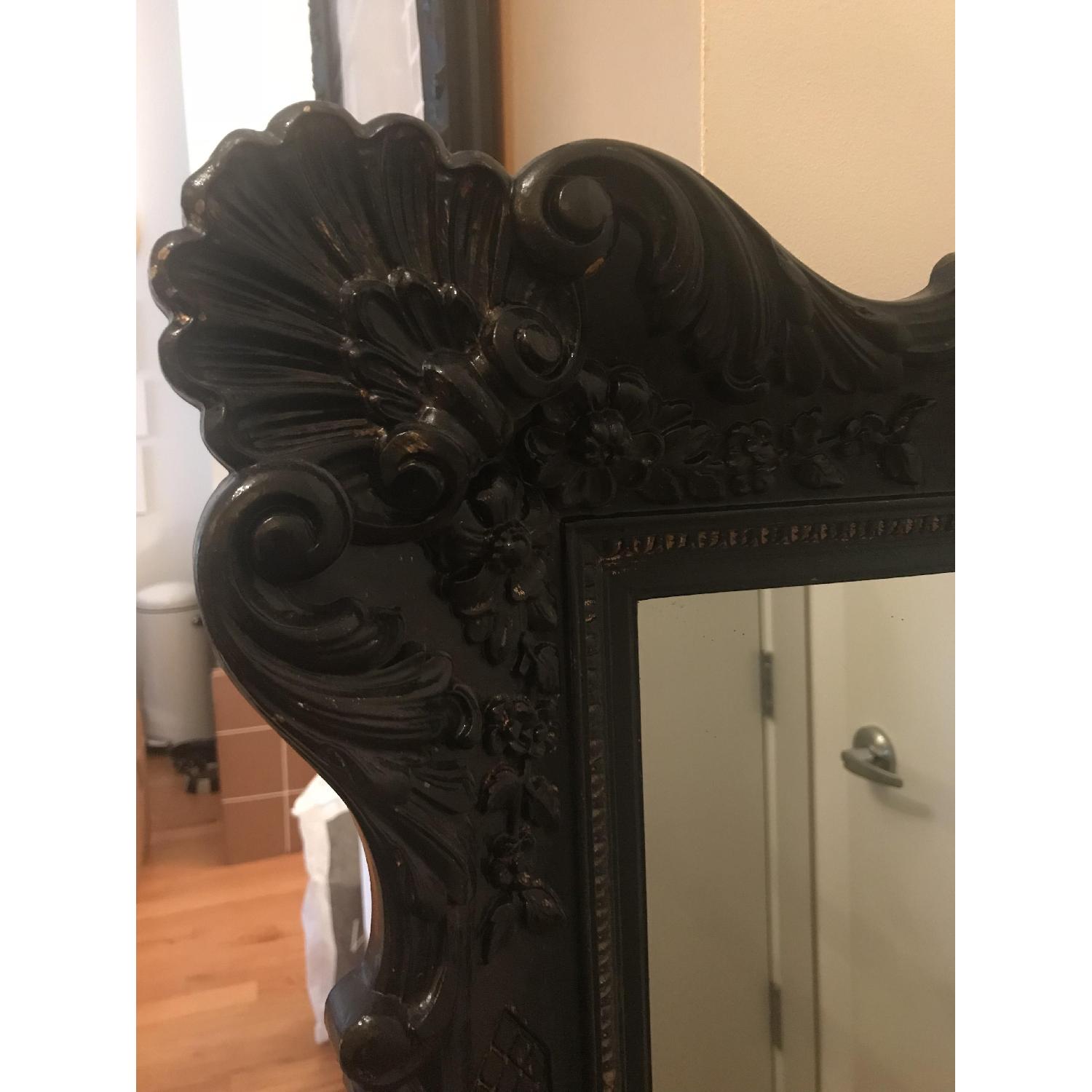 Black Ornate Full Length Mirror - image-6