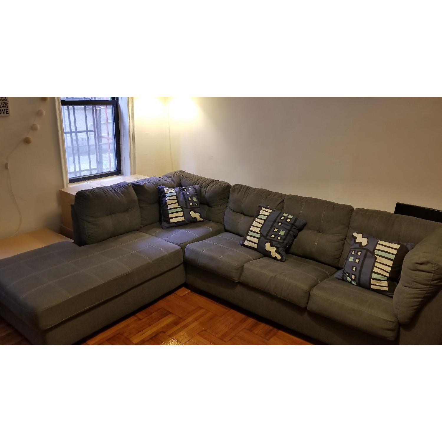 Ashley 2 Piece Full Size Sleeper Sectional Sofa - image-1