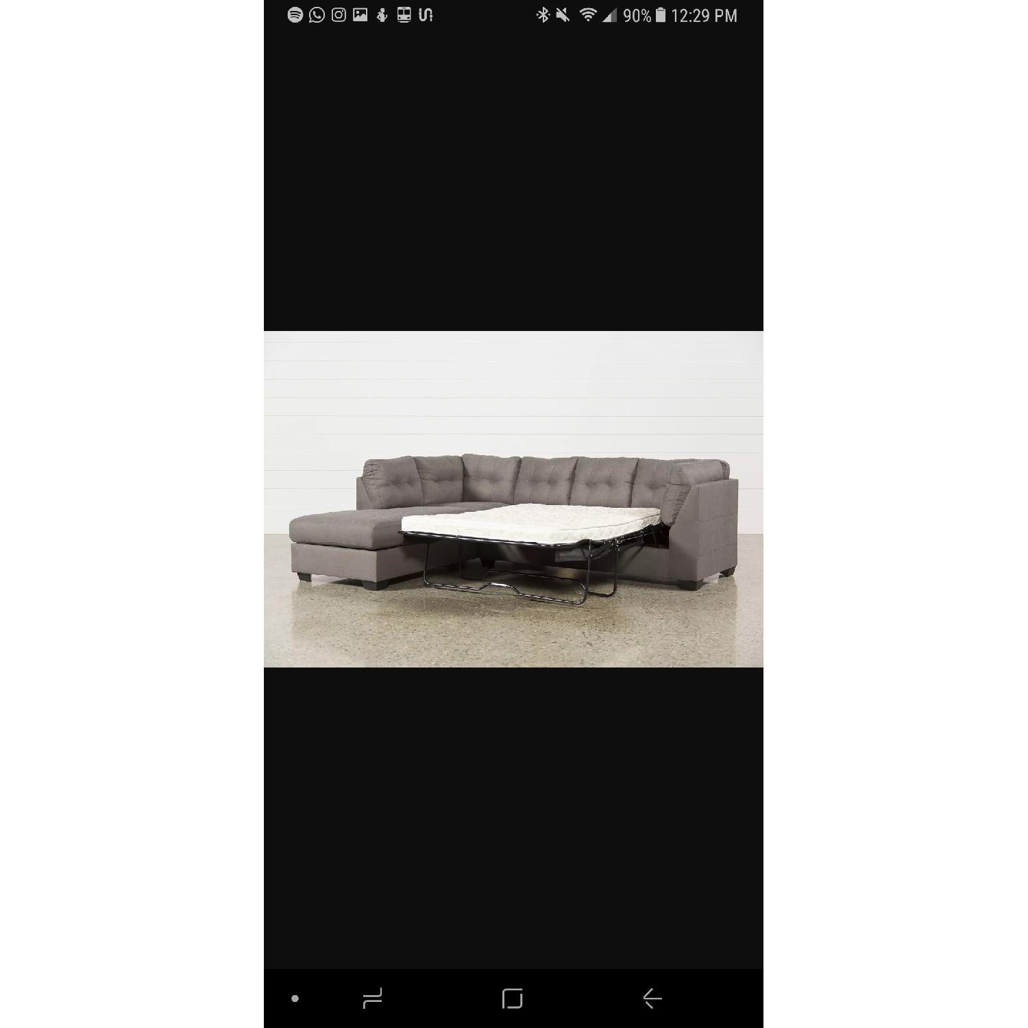 Ashley 2 Piece Full Size Sleeper Sectional Sofa - image-4