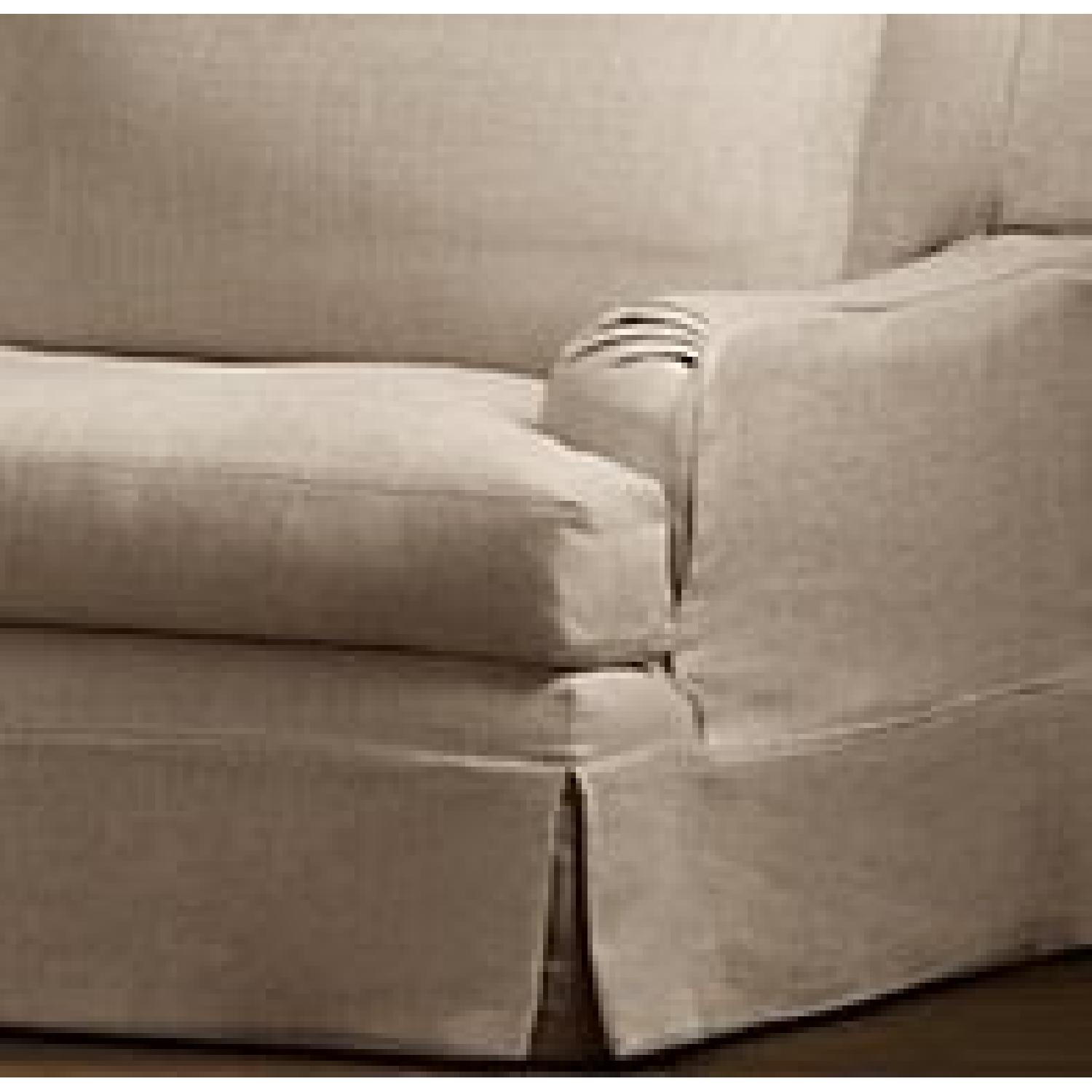 Restoration Hardware Belgian Classic Roll Arm Slipcovers - image-1