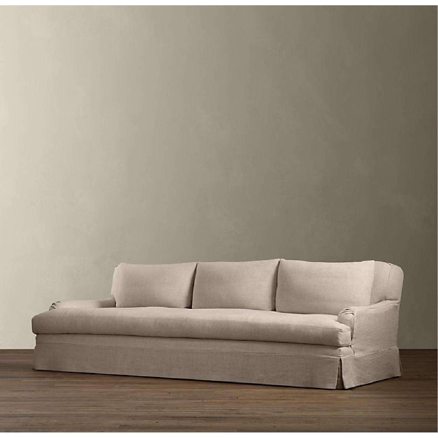 Restoration Hardware Belgian Classic Roll Arm Slipcovers - image-2