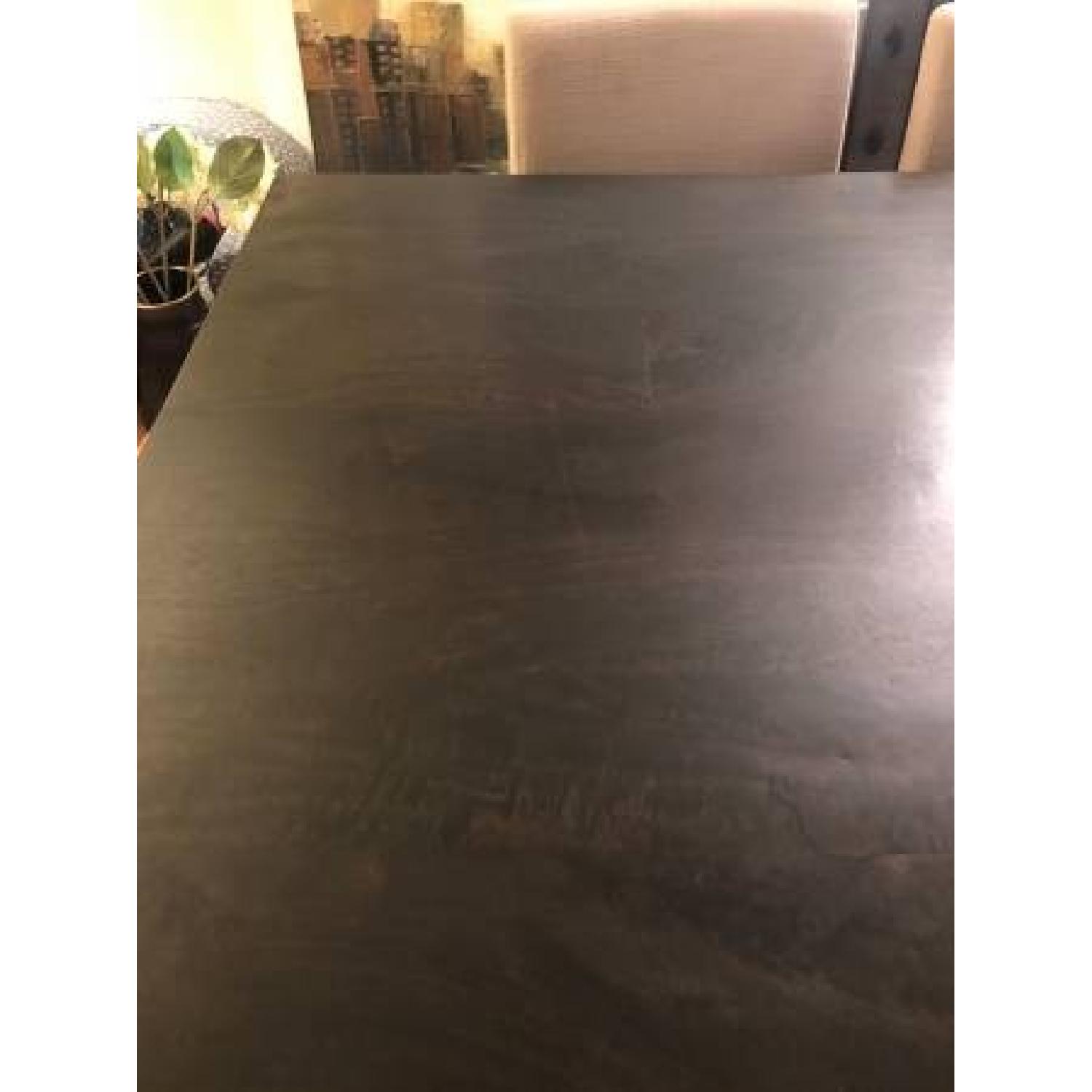 Crate and Barrel Basque Dining Table in Java - image-1