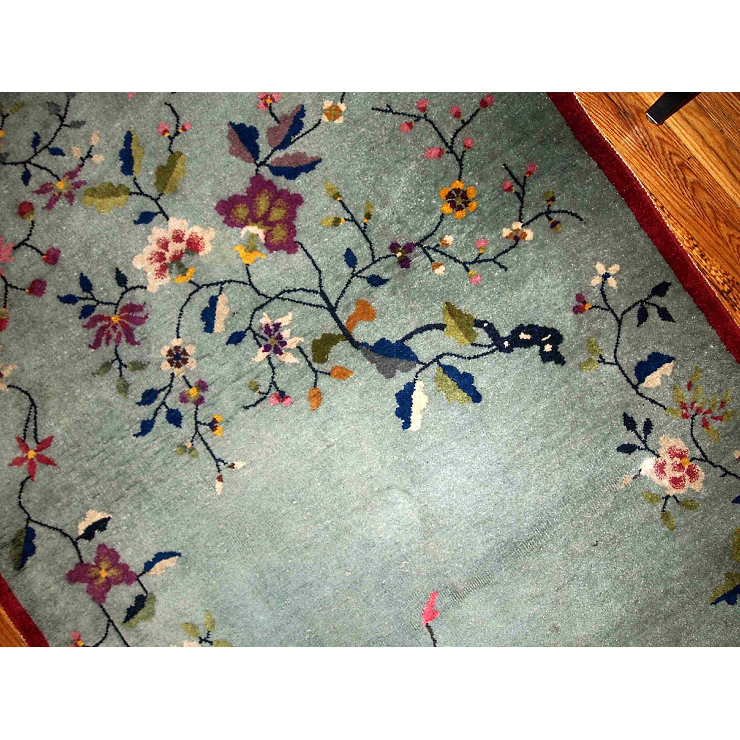 Antique 1920s Chinese Art Deco Rug - image-1