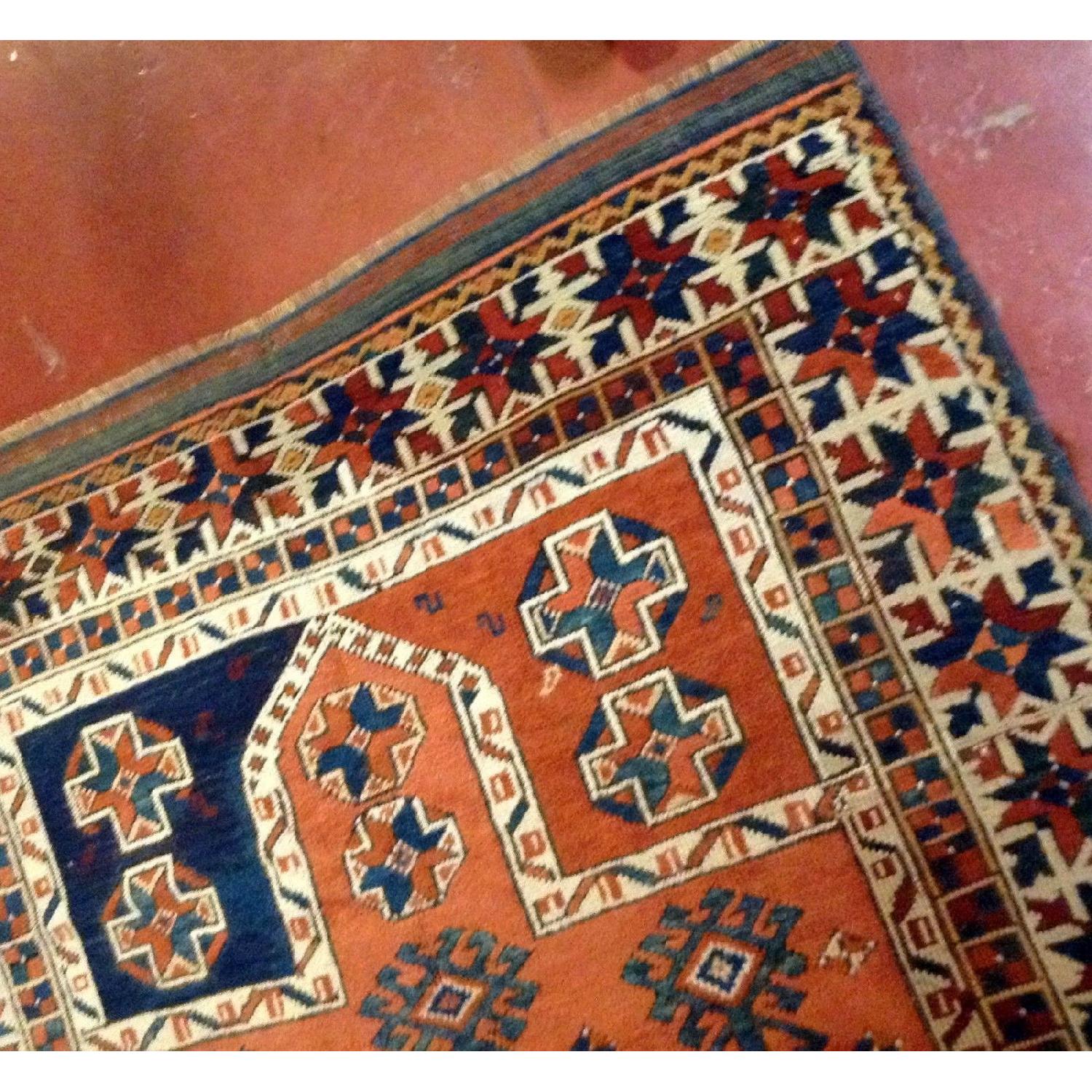 Antique 1880s Turkish Bergama Rug - image-2