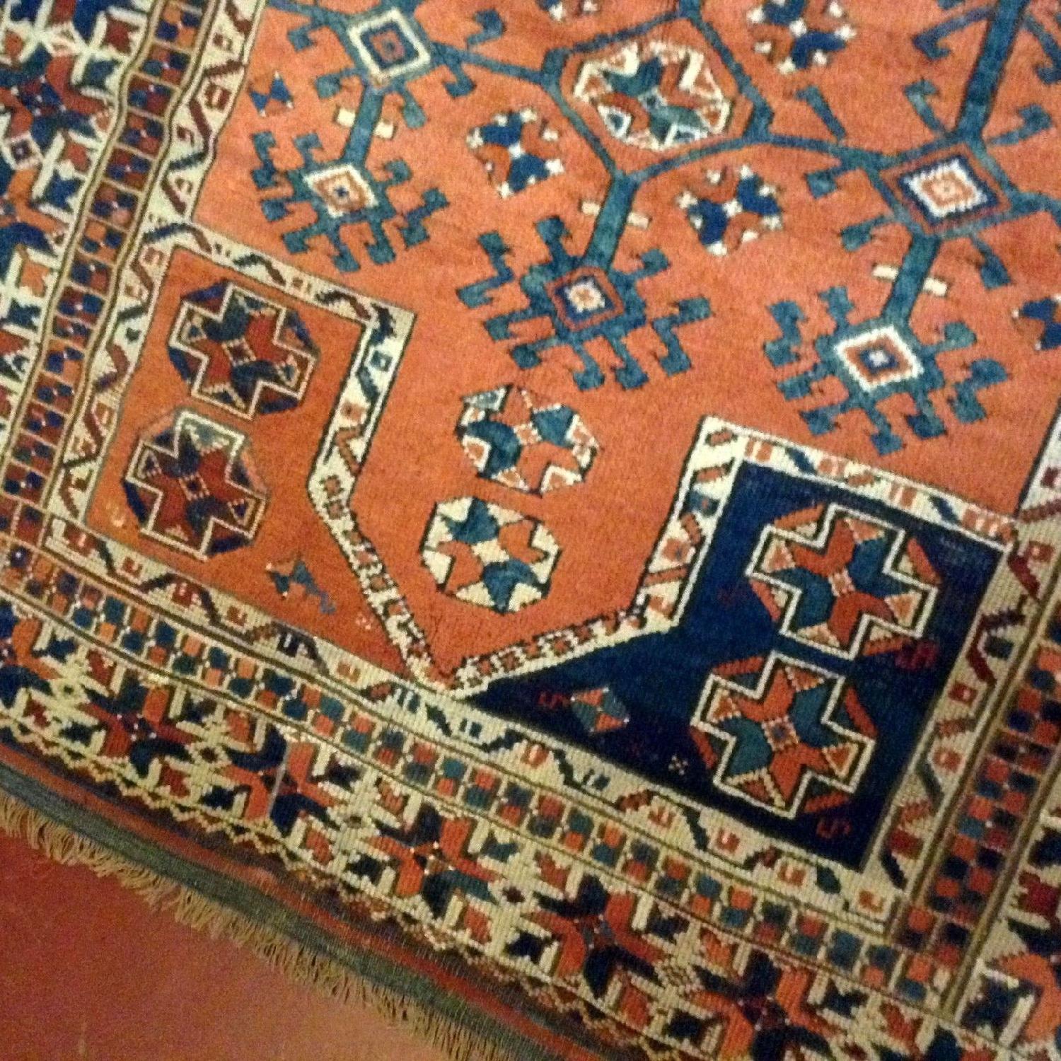 Antique 1880s Turkish Bergama Rug - image-3