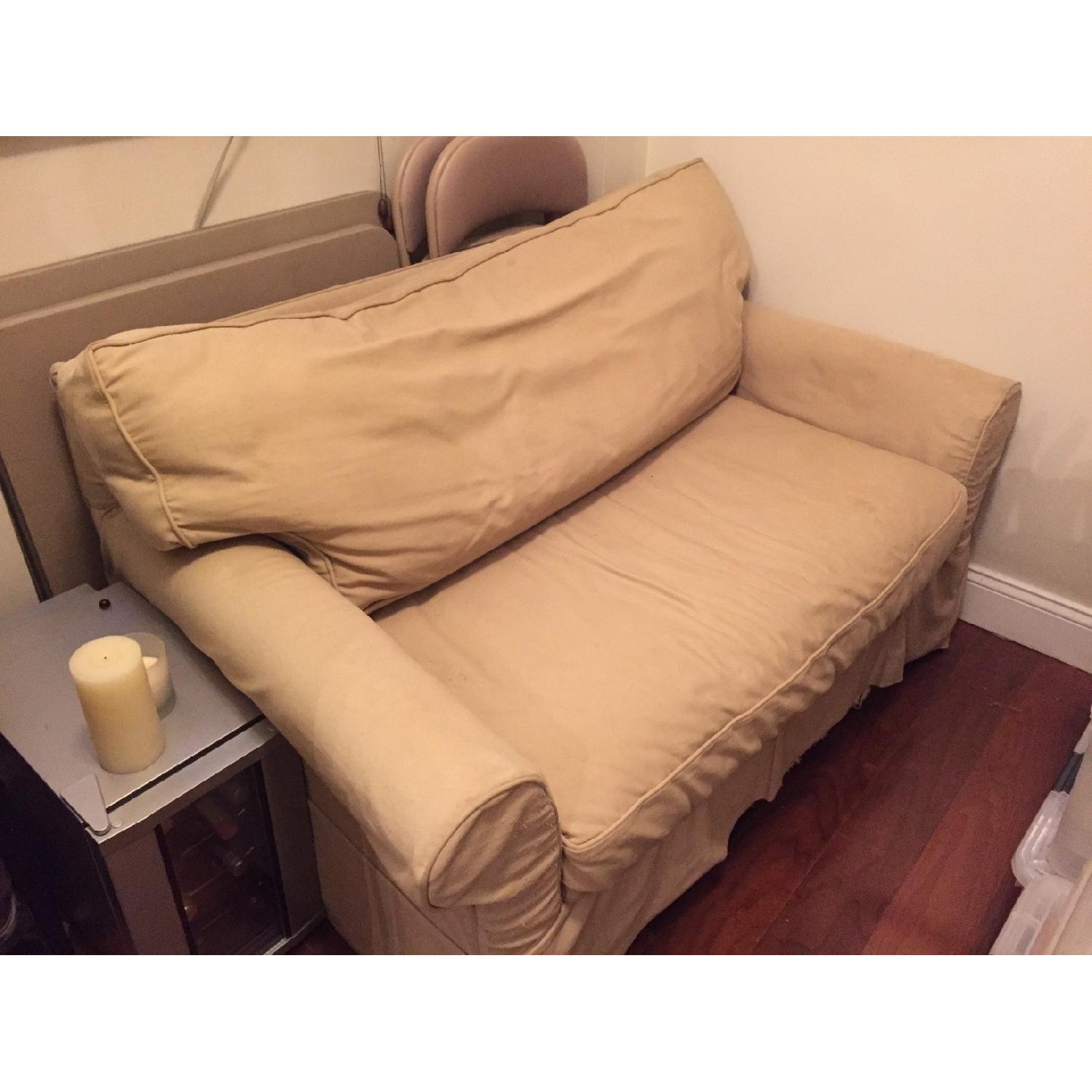 Pottery Barn Potomac Twin Sleeper Sofa - image-1