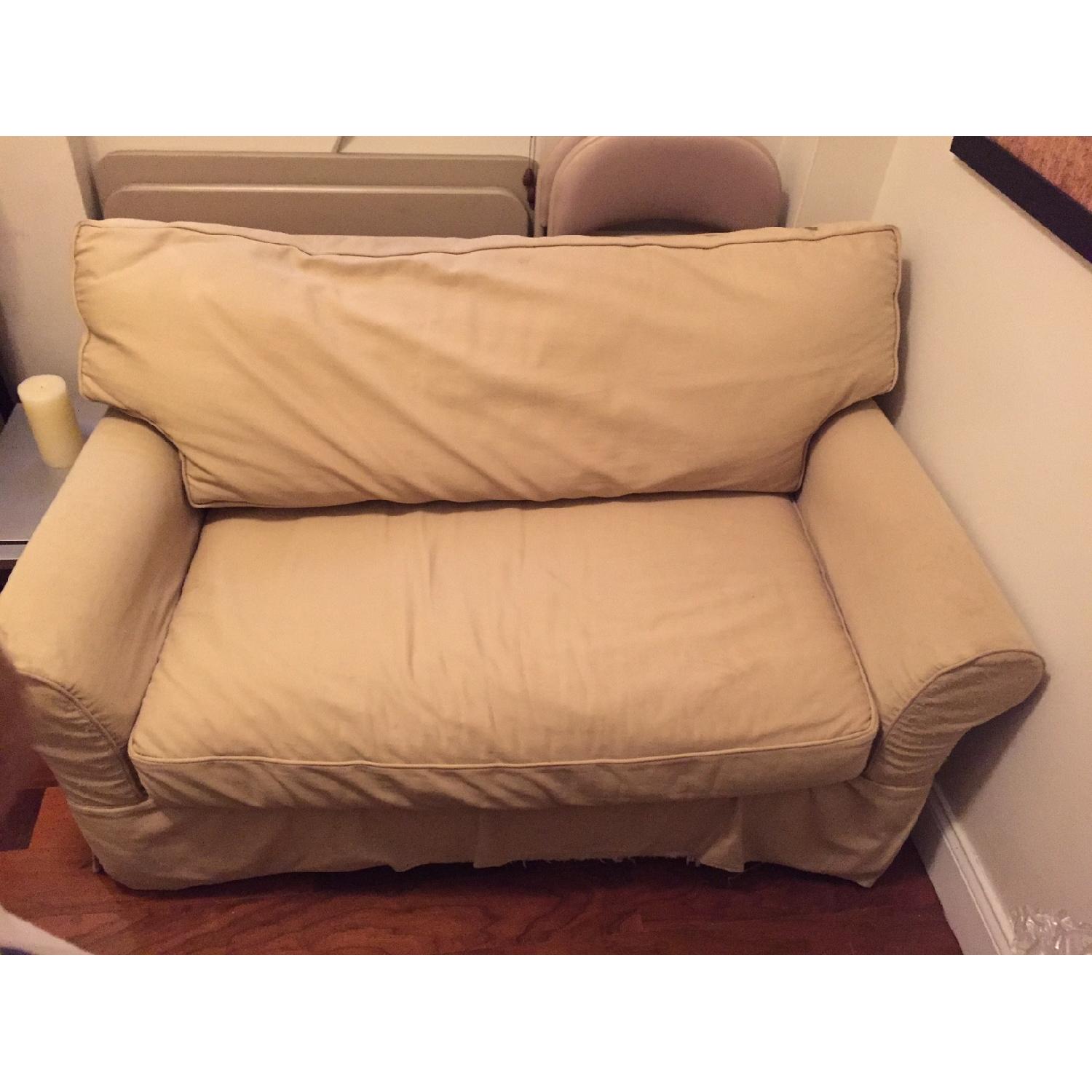 Pottery Barn Potomac Twin Sleeper Sofa - image-2