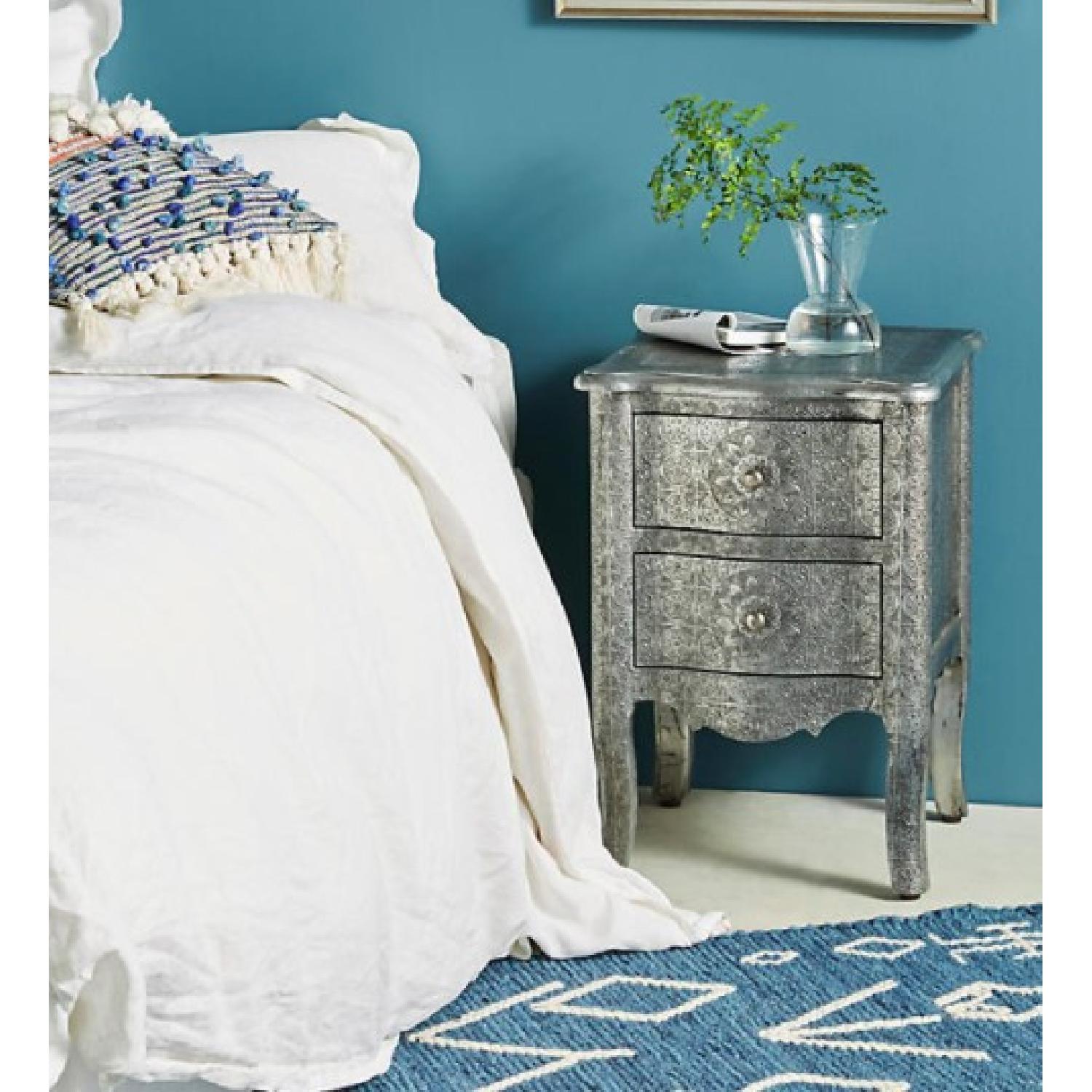Anthropologie Hand Embossed Nightstand - image-2