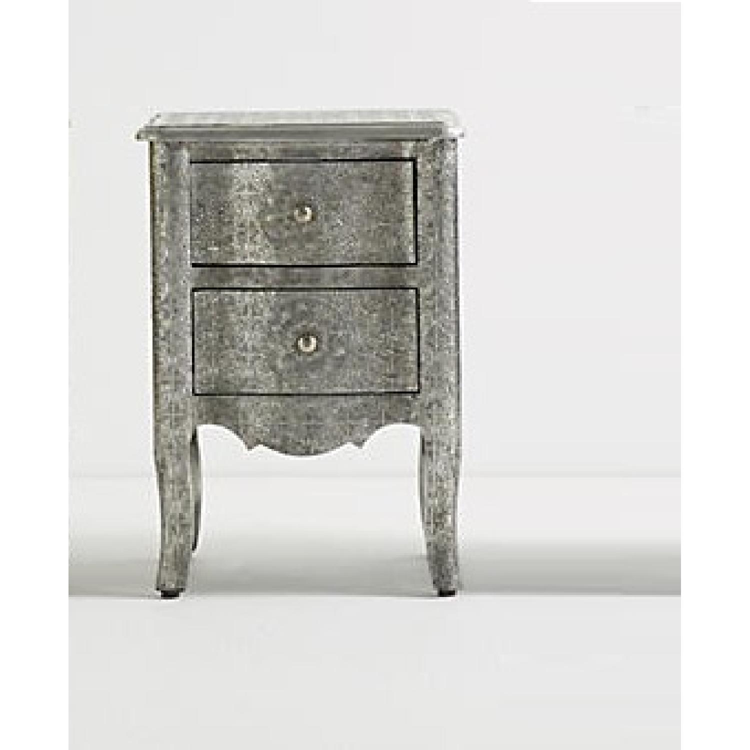 Anthropologie Hand Embossed Nightstand - image-6