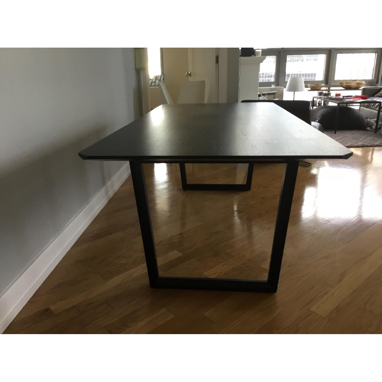 Camerich Verge Dining Table in Black AptDeco