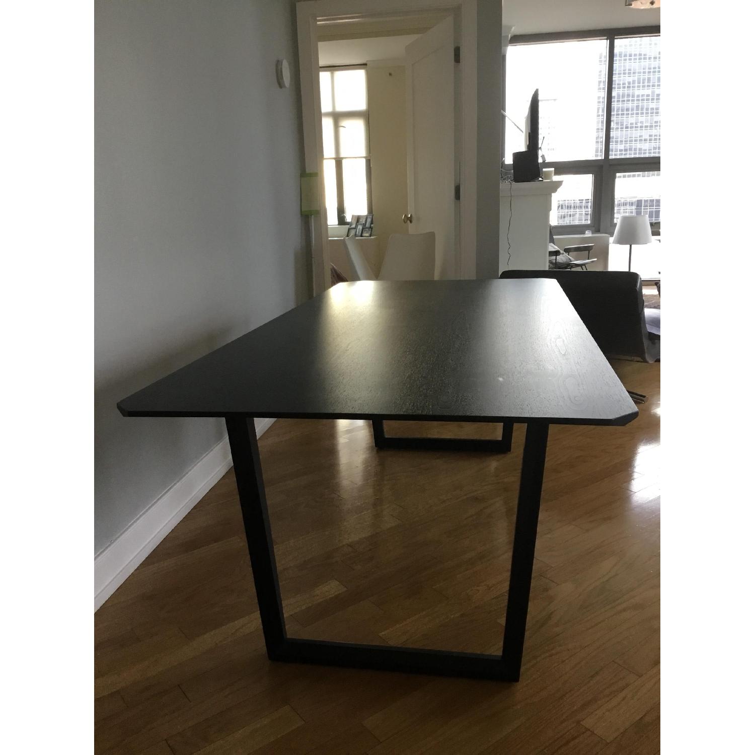 Camerich Verge Dining Table in Black AptDeco