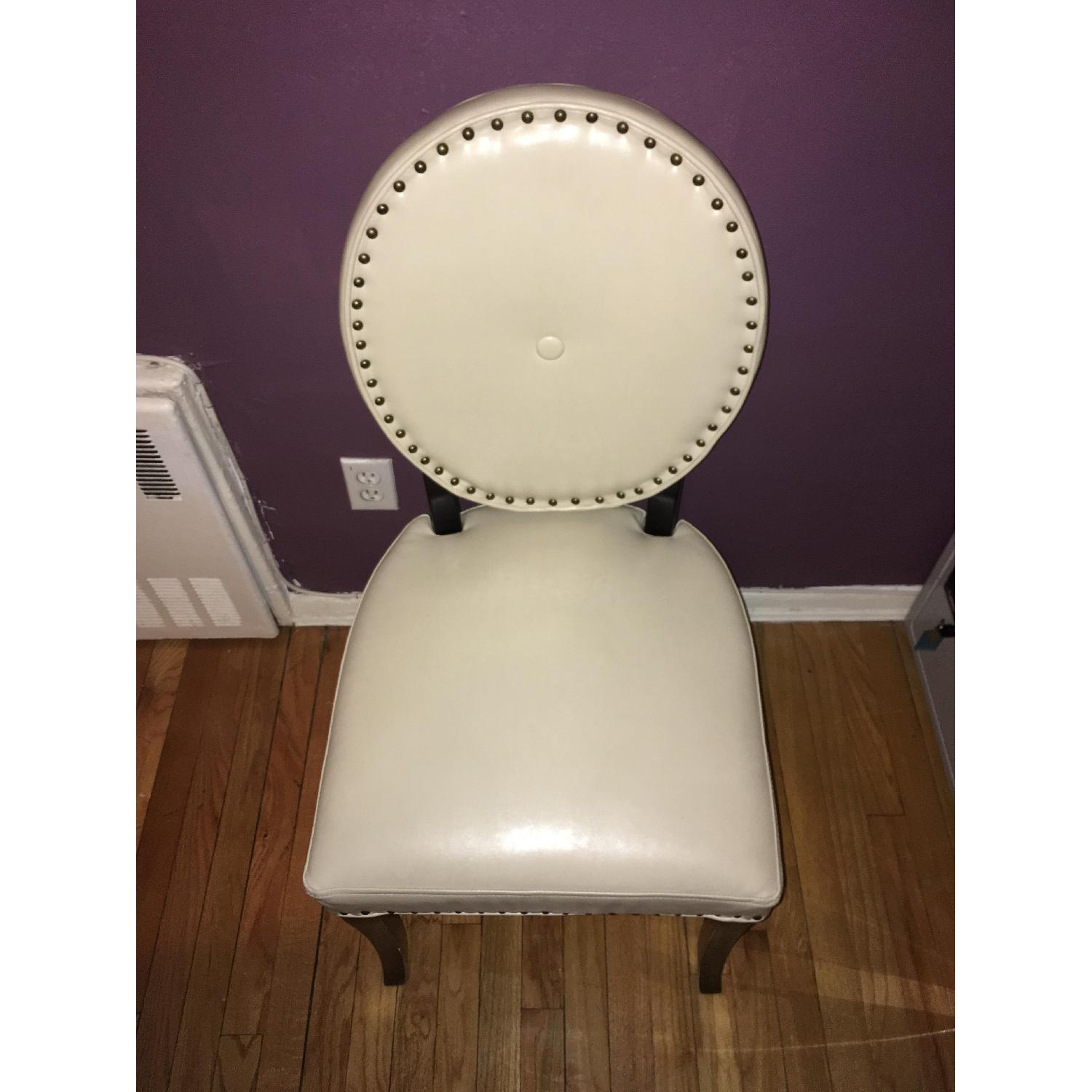 Pier 1 Cadence Ivory Dining Chair - image-1