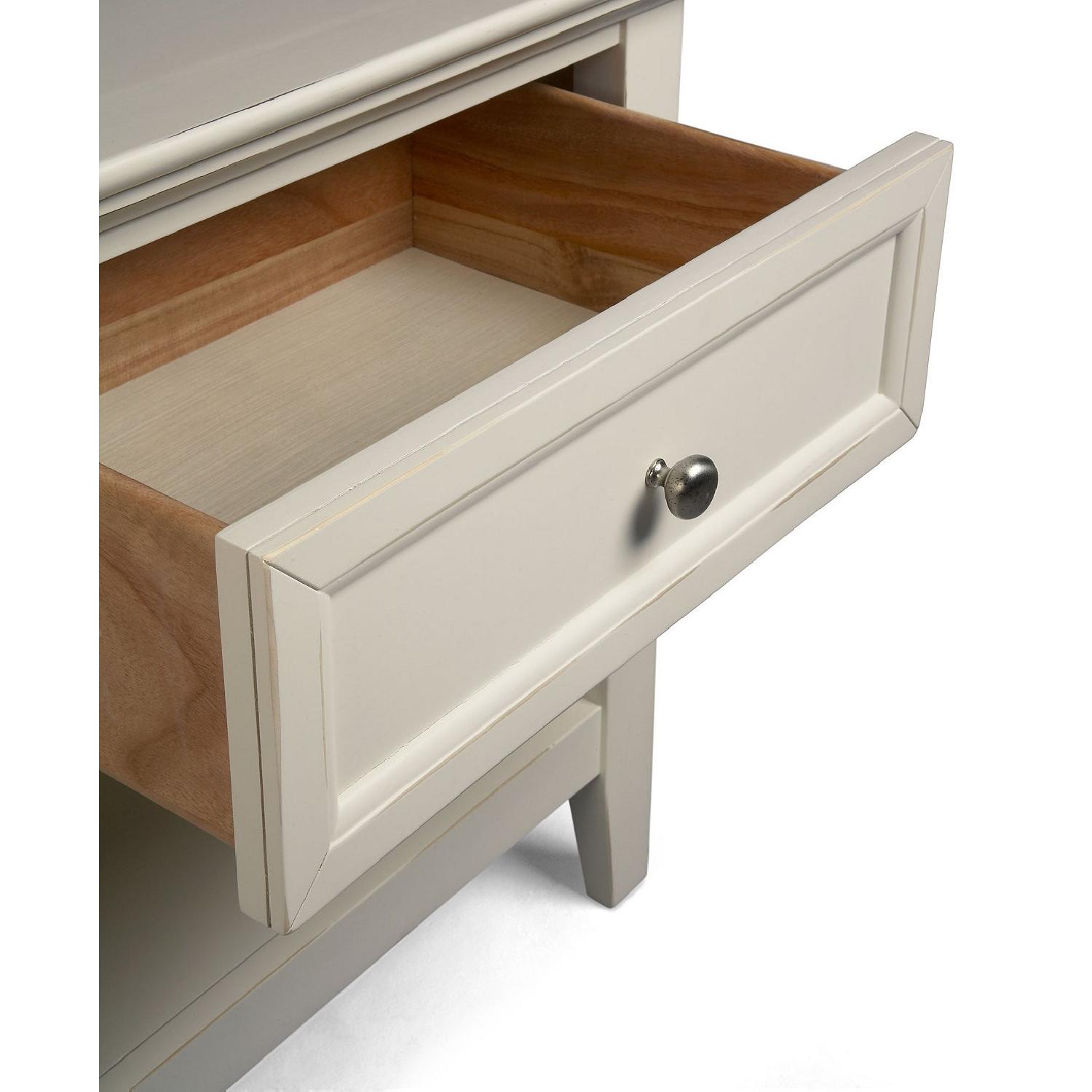 Macy's Sanibel White Nightstand - image-1