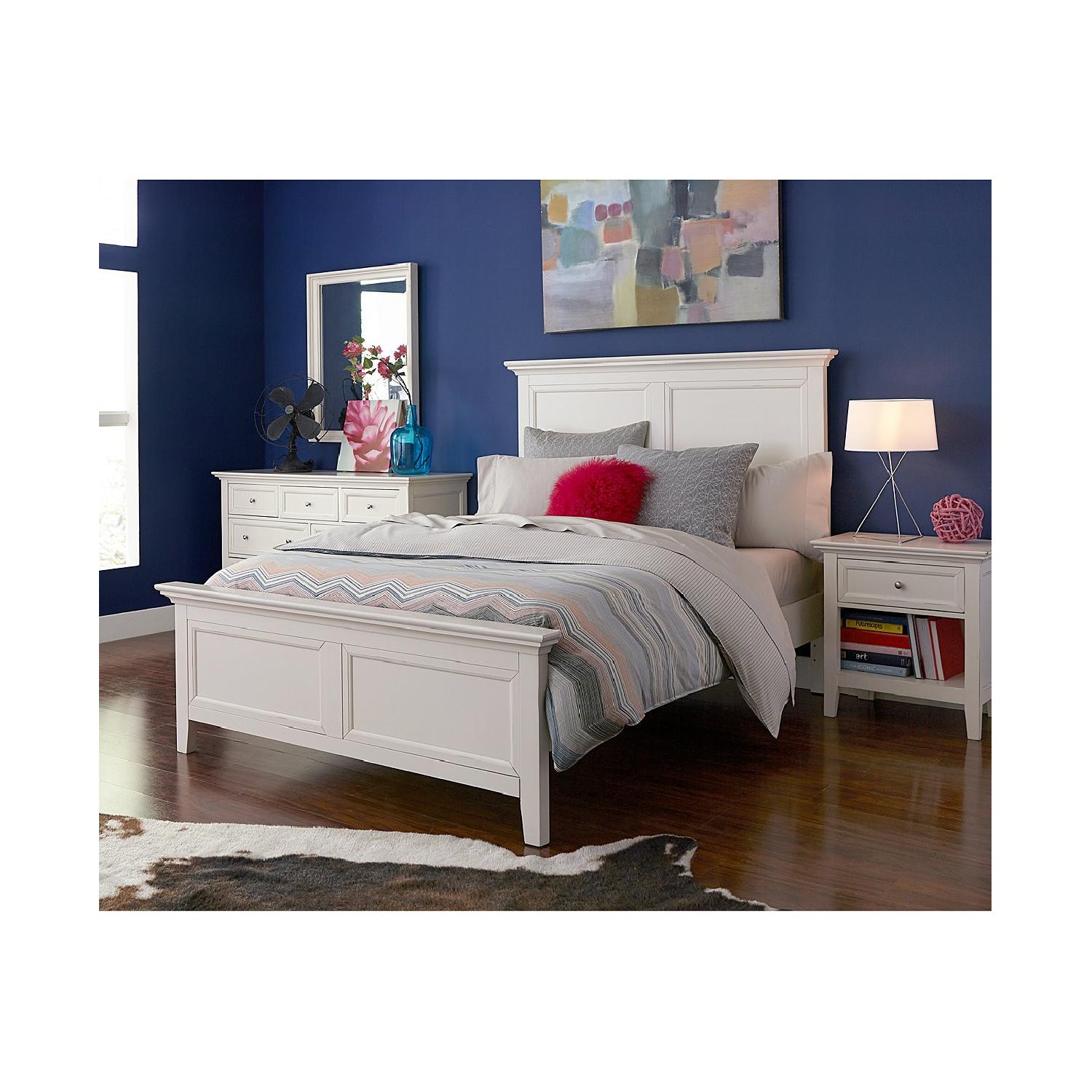 Macy's Sanibel White Nightstand - image-2