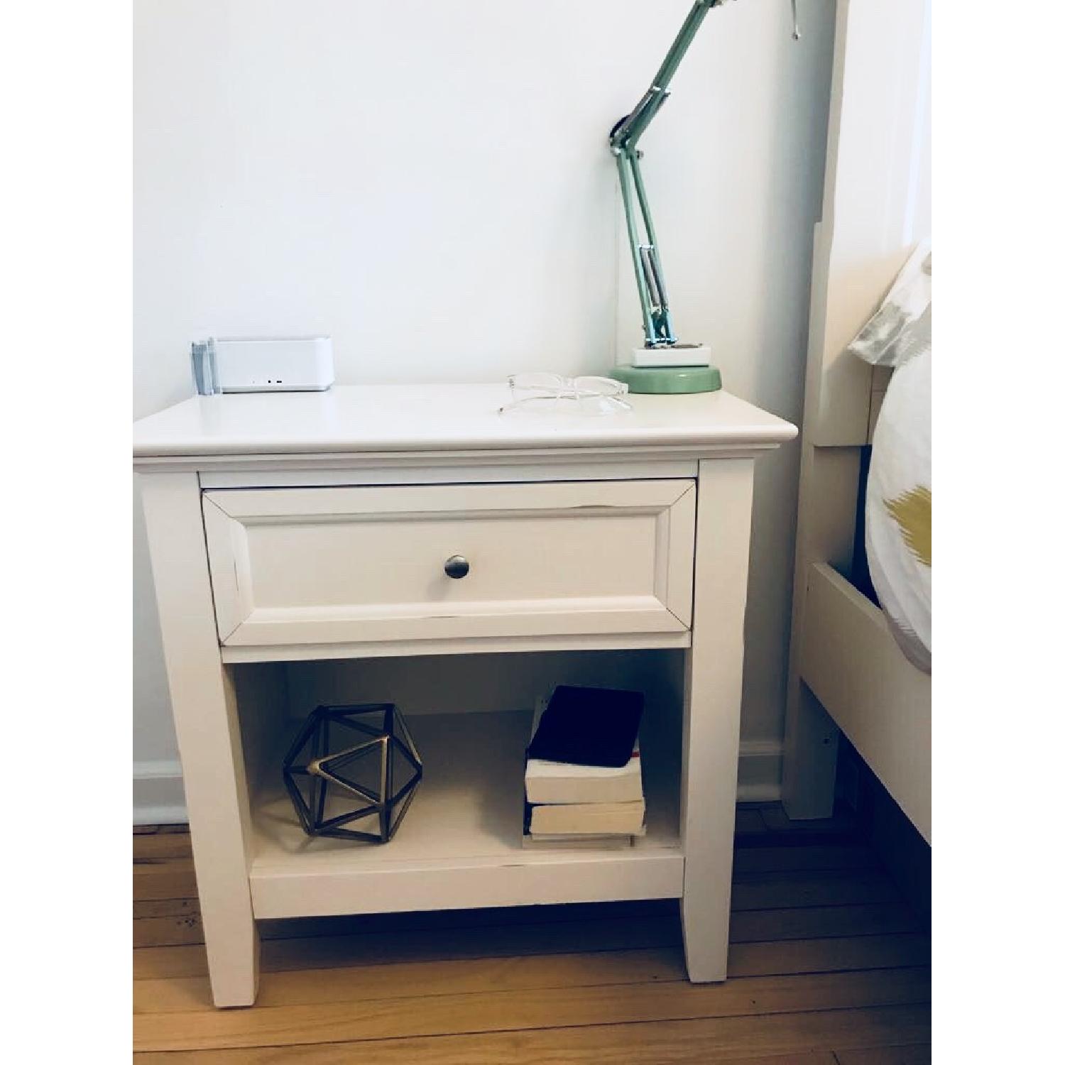 Macy's Sanibel White Nightstand - image-4