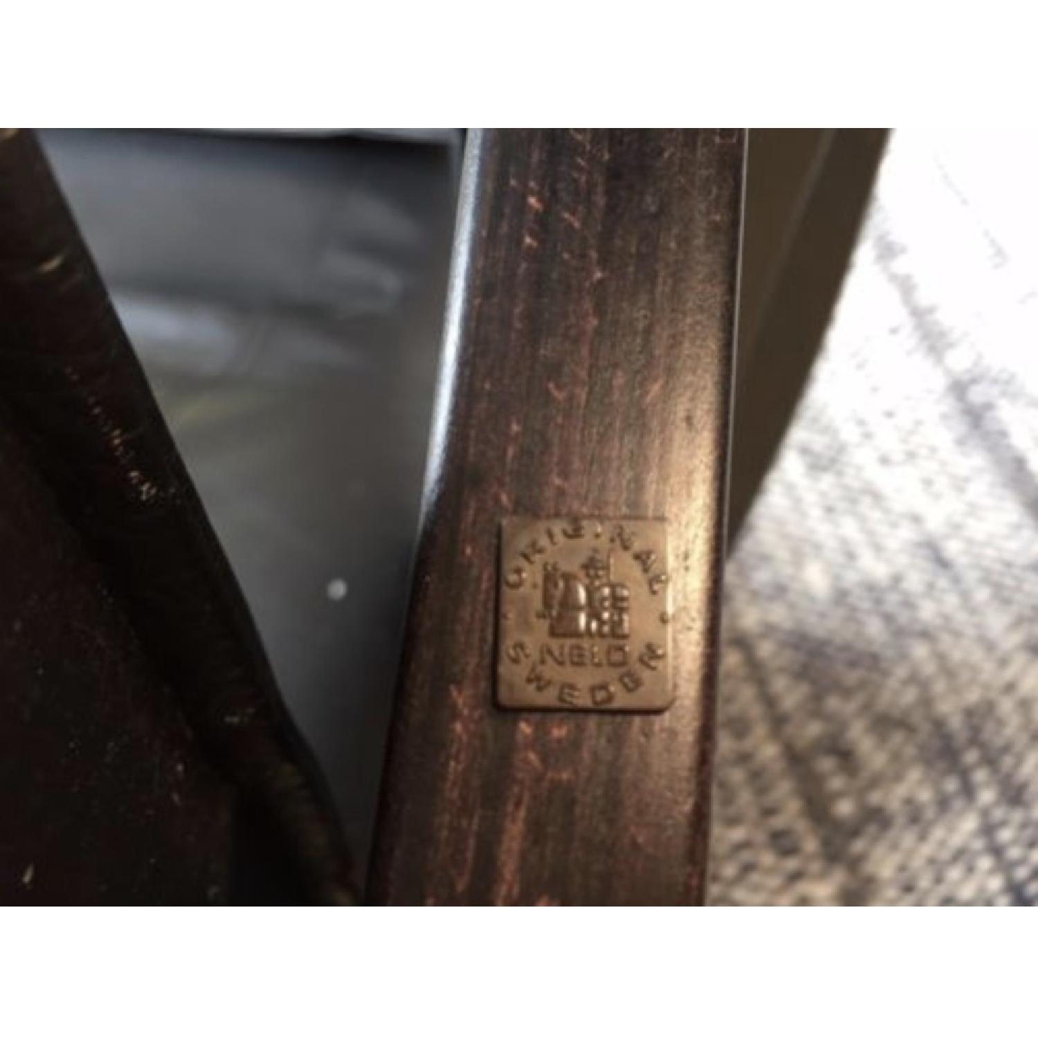 Nelo Swedish Leather Recliner Swivel Chair - image-5