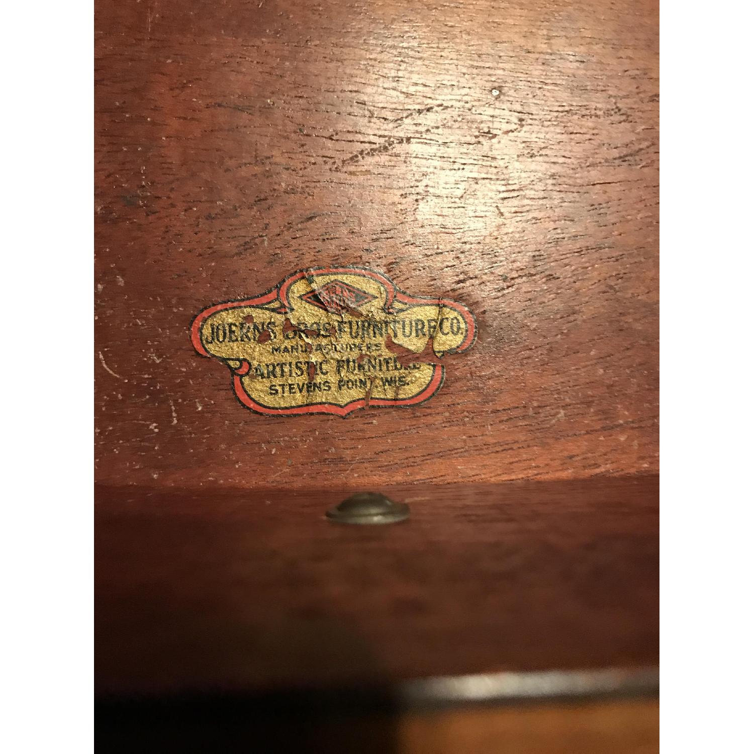 Joerns Brothers Furniture Antique 1930s Dresser - image-4