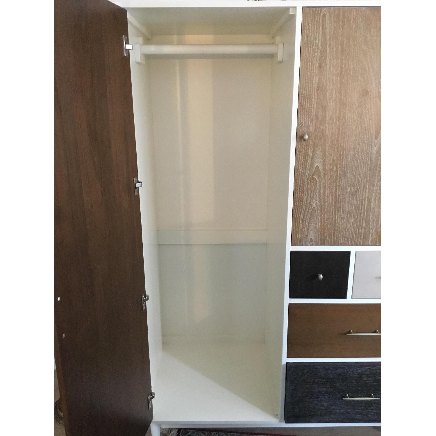 West Elm Patchwork Armoire - image-5