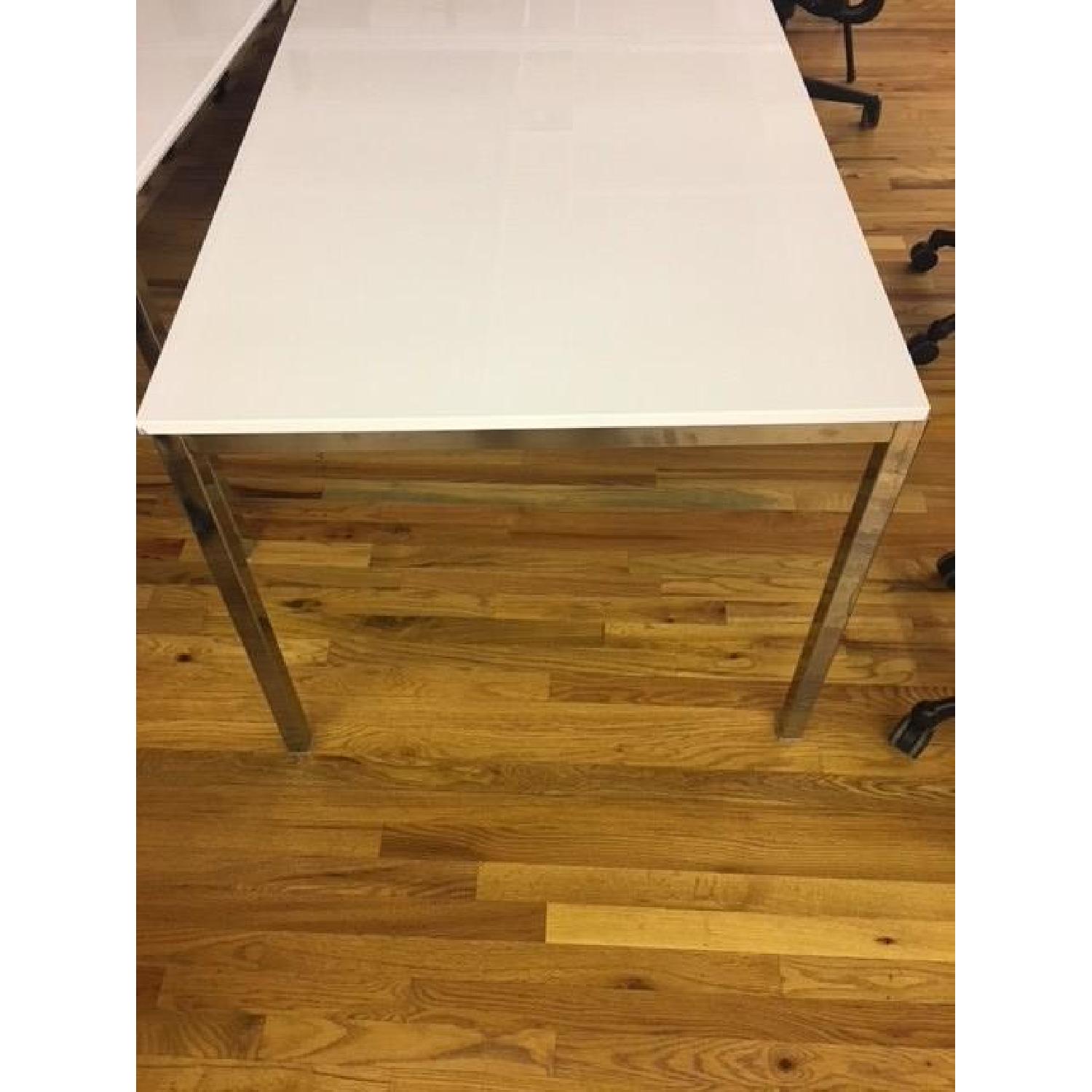 Ikea Torsby White Dining Table - image-2