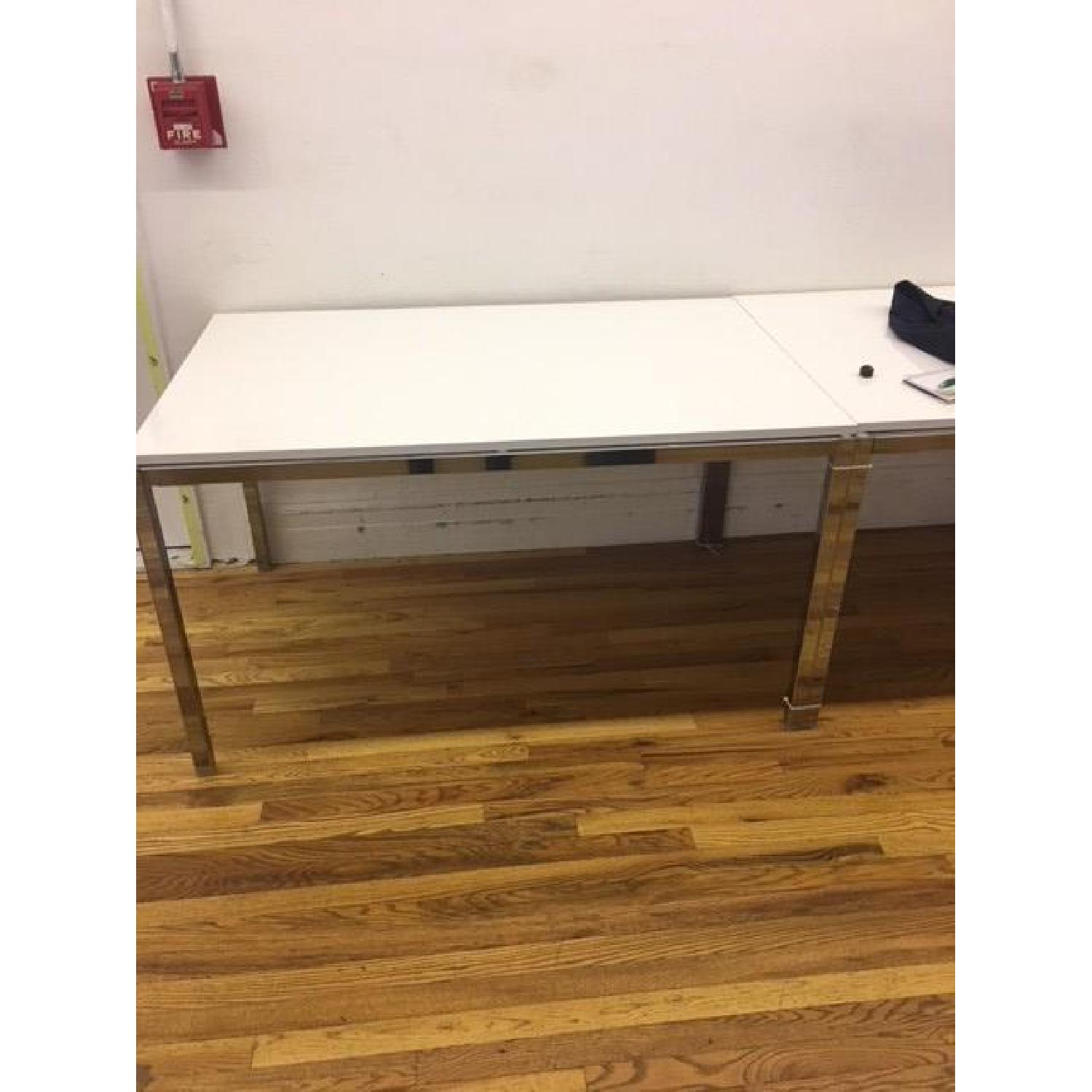 Ikea Torsby White Dining Table - image-3