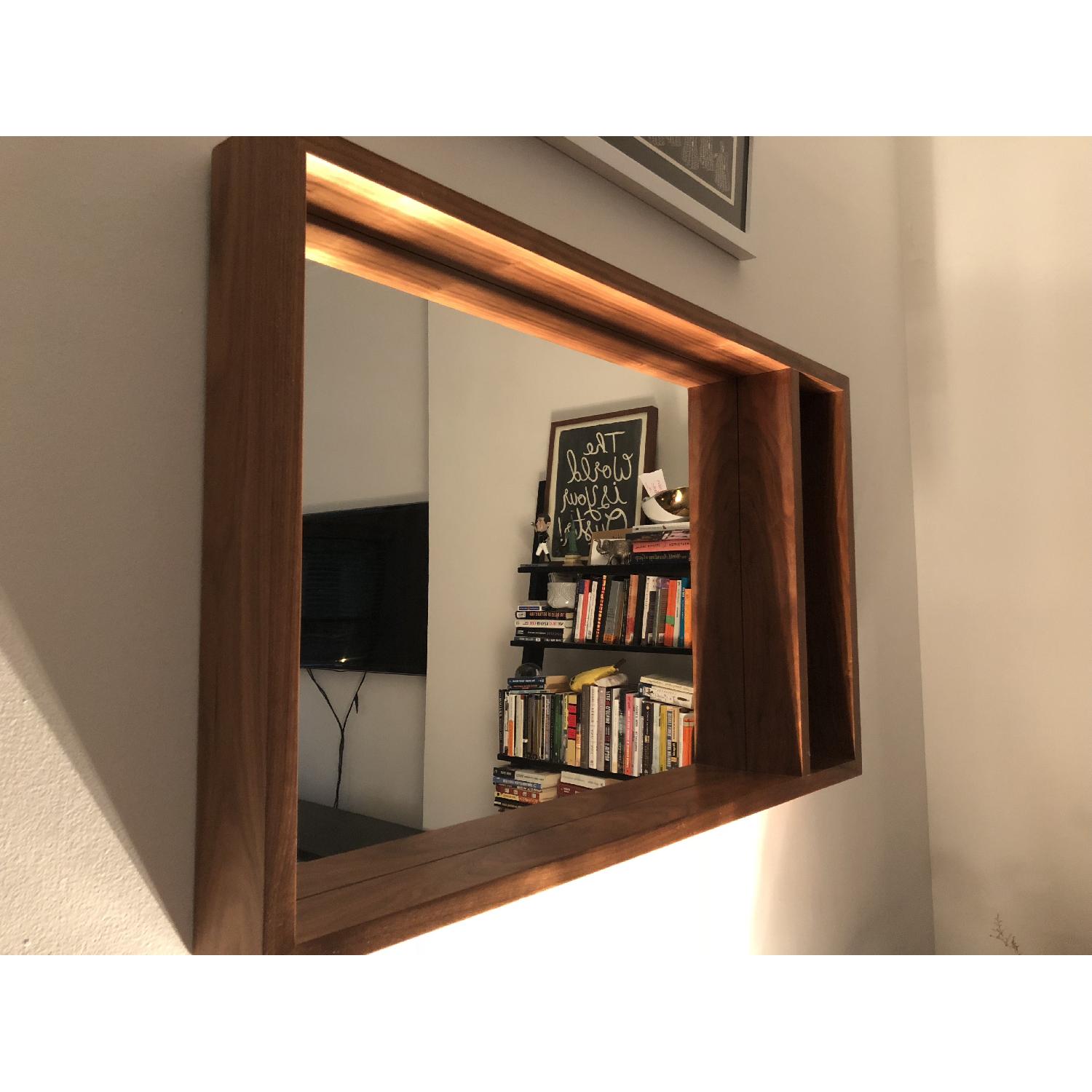 Room & Board Loft Wall Mirrors w/ Shelf - image-2
