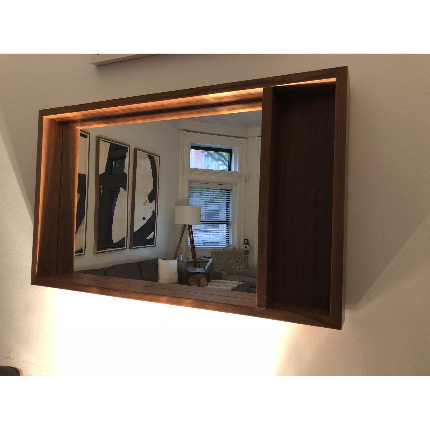 Room & Board Loft Wall Mirrors w/ Shelf - image-4