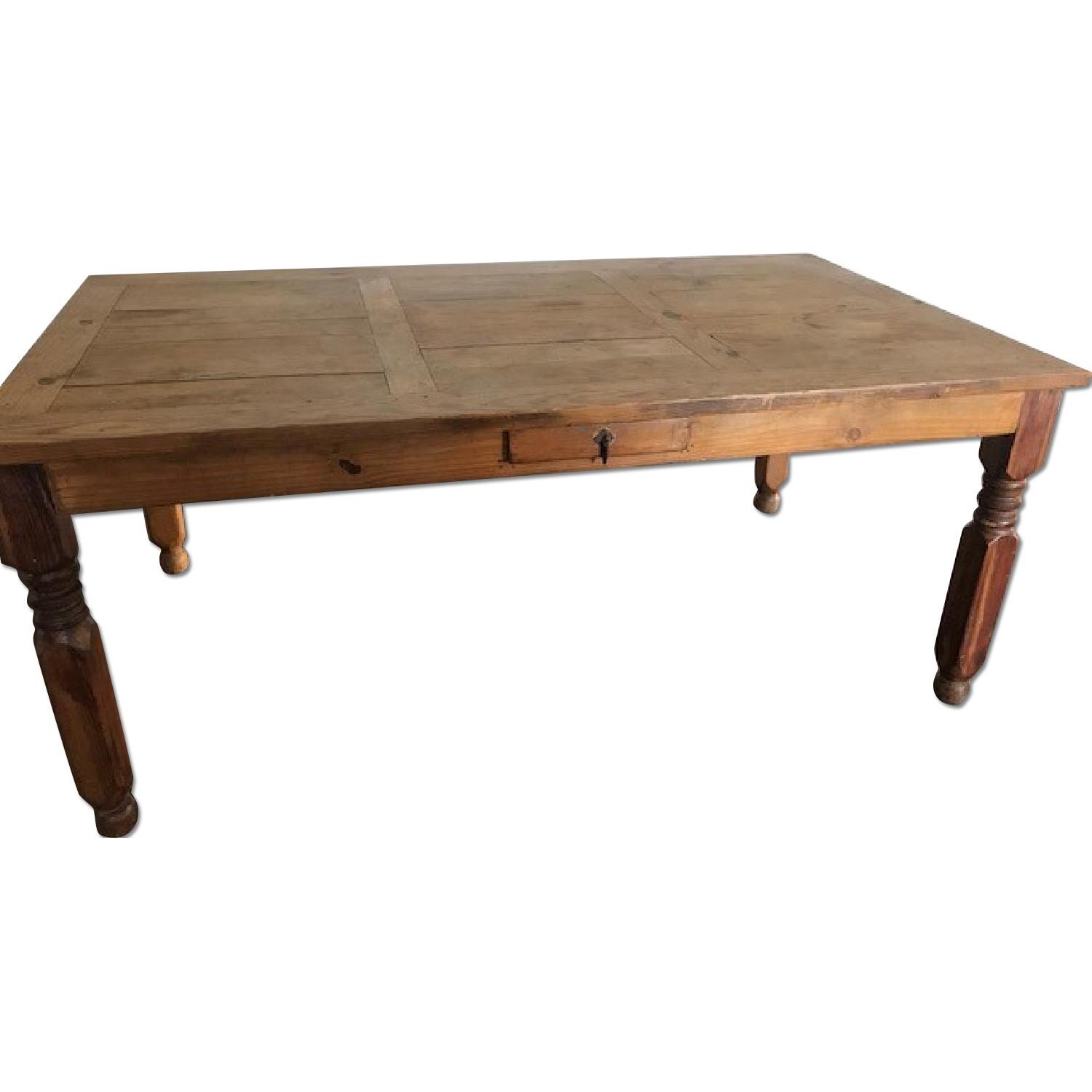 ABC Carpet and Home Rustic Farm Dining Table AptDeco