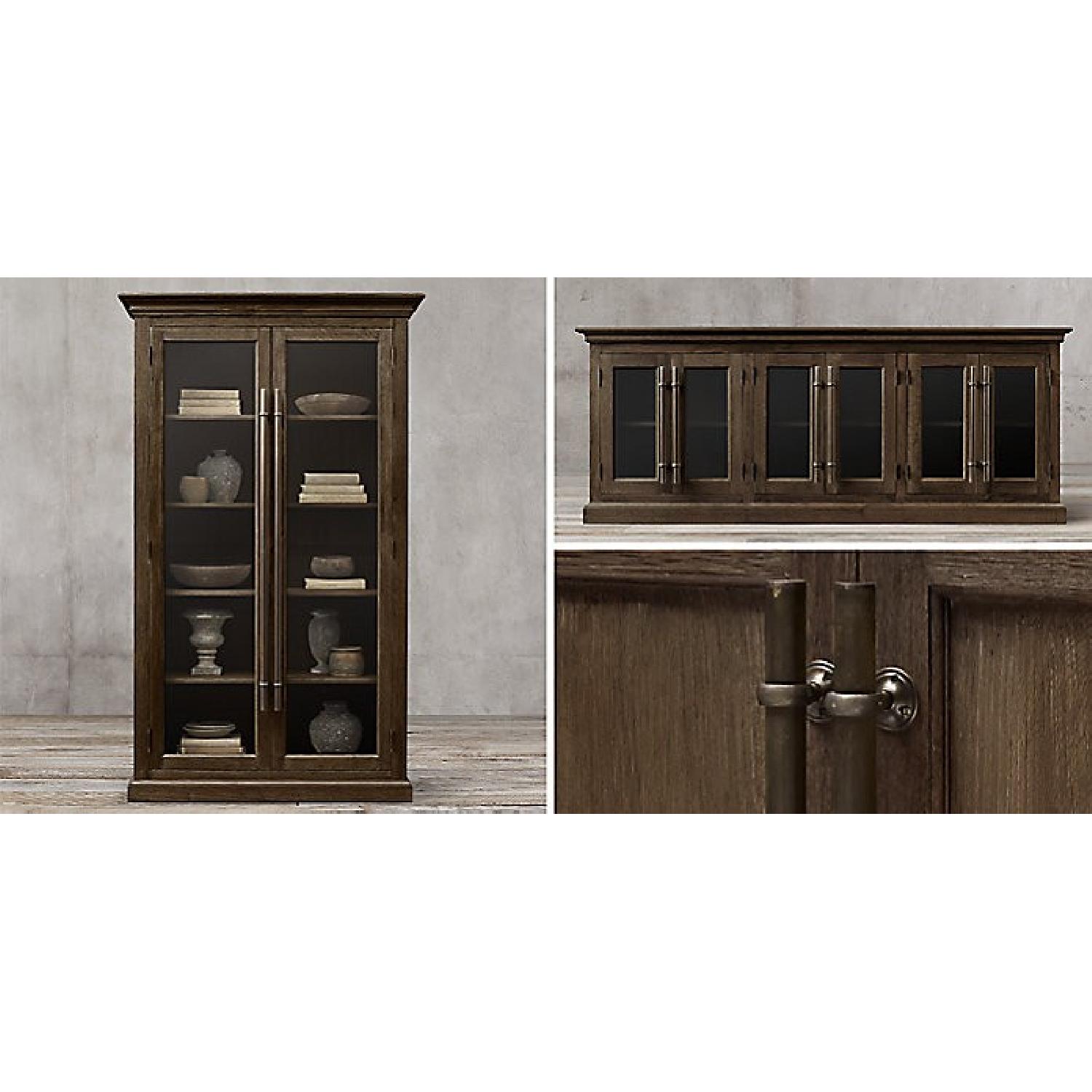 Restoration Hardware Double Door Cabinet - image-1