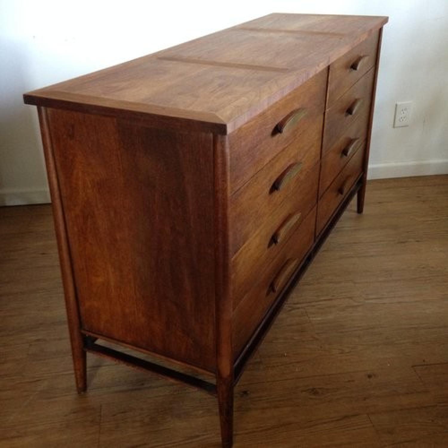 Henredon Circa 60's Walnut 8 Drawer Dresser - image-3
