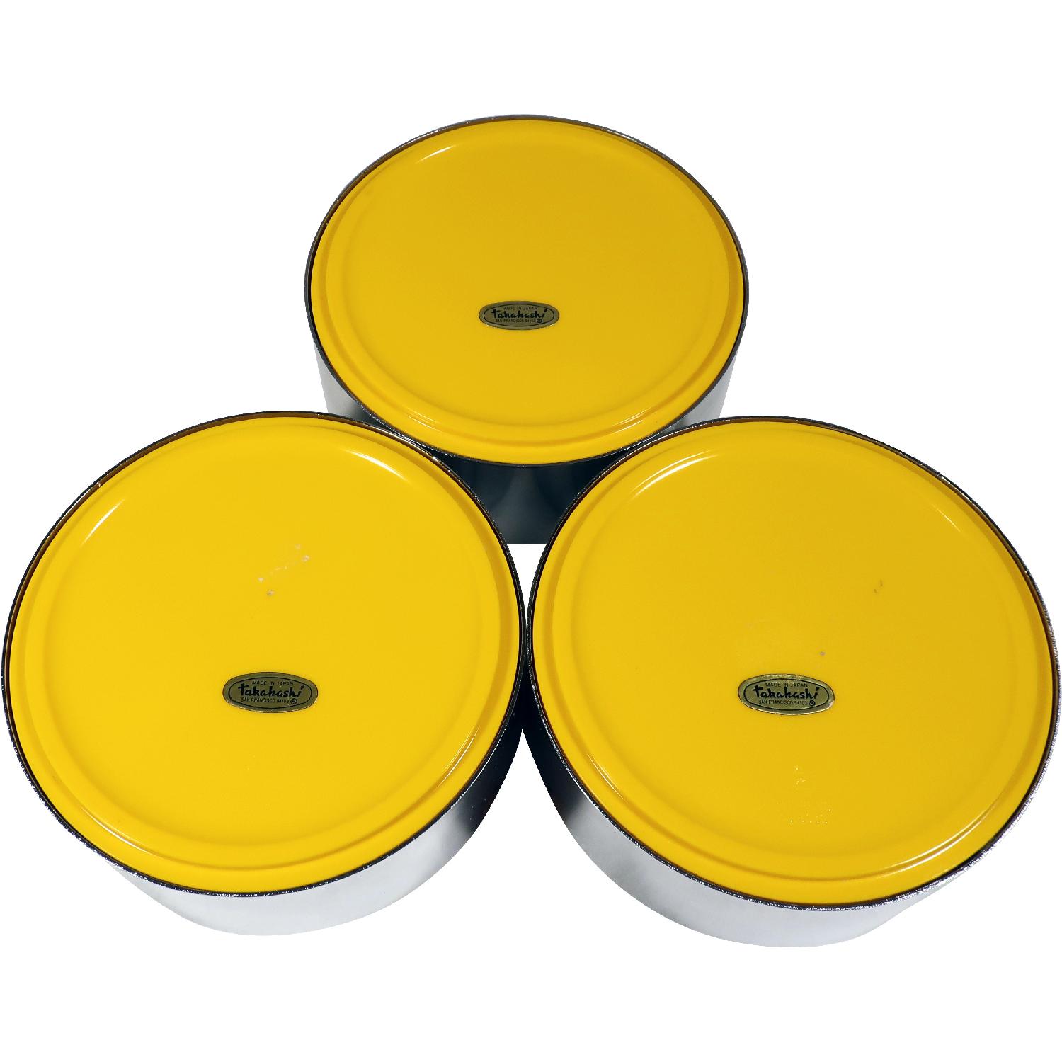 Isamu Kenmochi Yellow & Chrome Ashtray - image-4