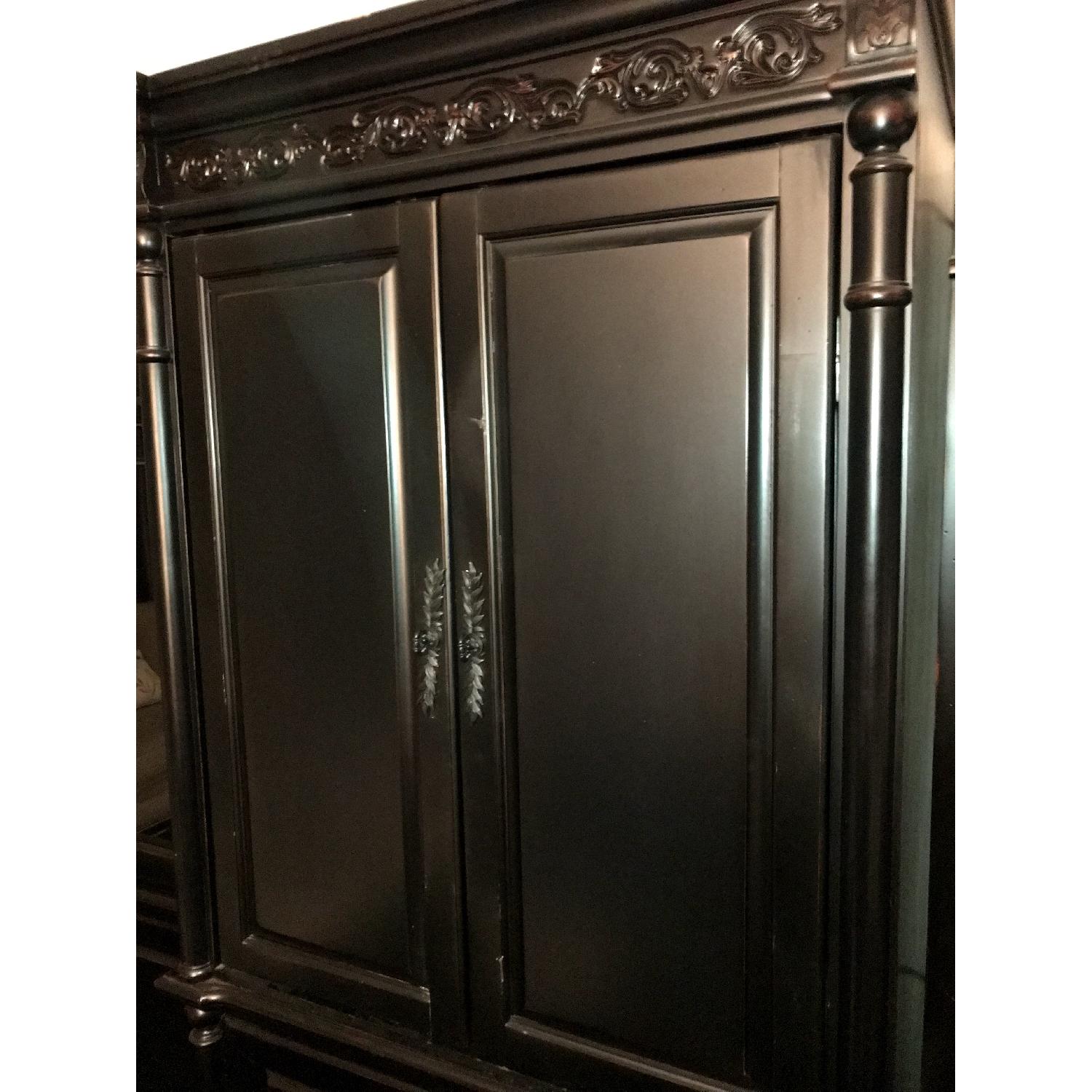 Peter Andrews 3-Piece Black Entertainment Center - image-6