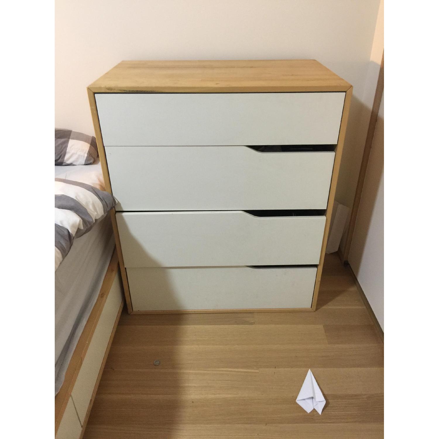 Ikea Mandal 4 Drawer Dresser AptDeco