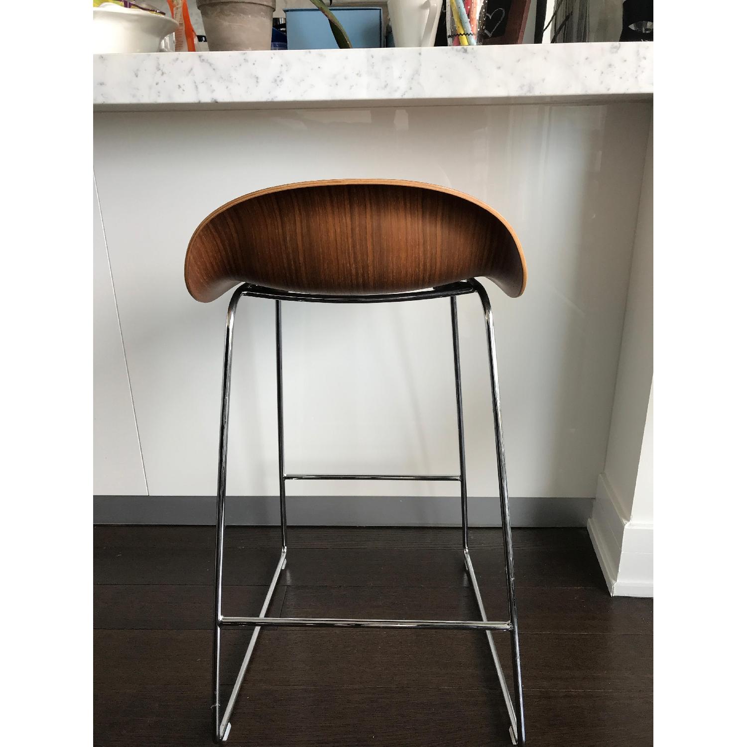 Danish Design Store Gubi 3D Wood Counter Stool - image-4