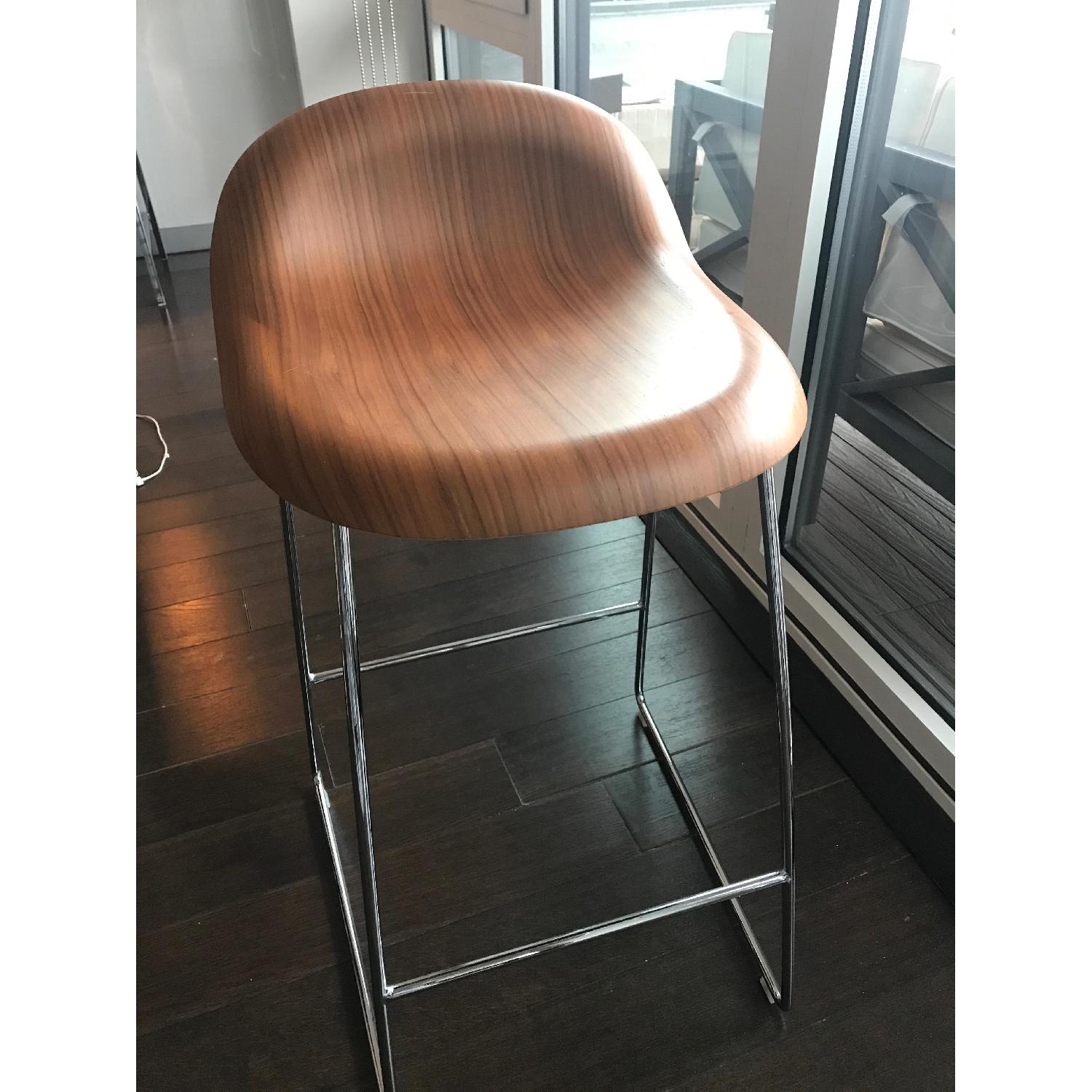 Danish Design Store Gubi 3D Wood Counter Stool - image-7