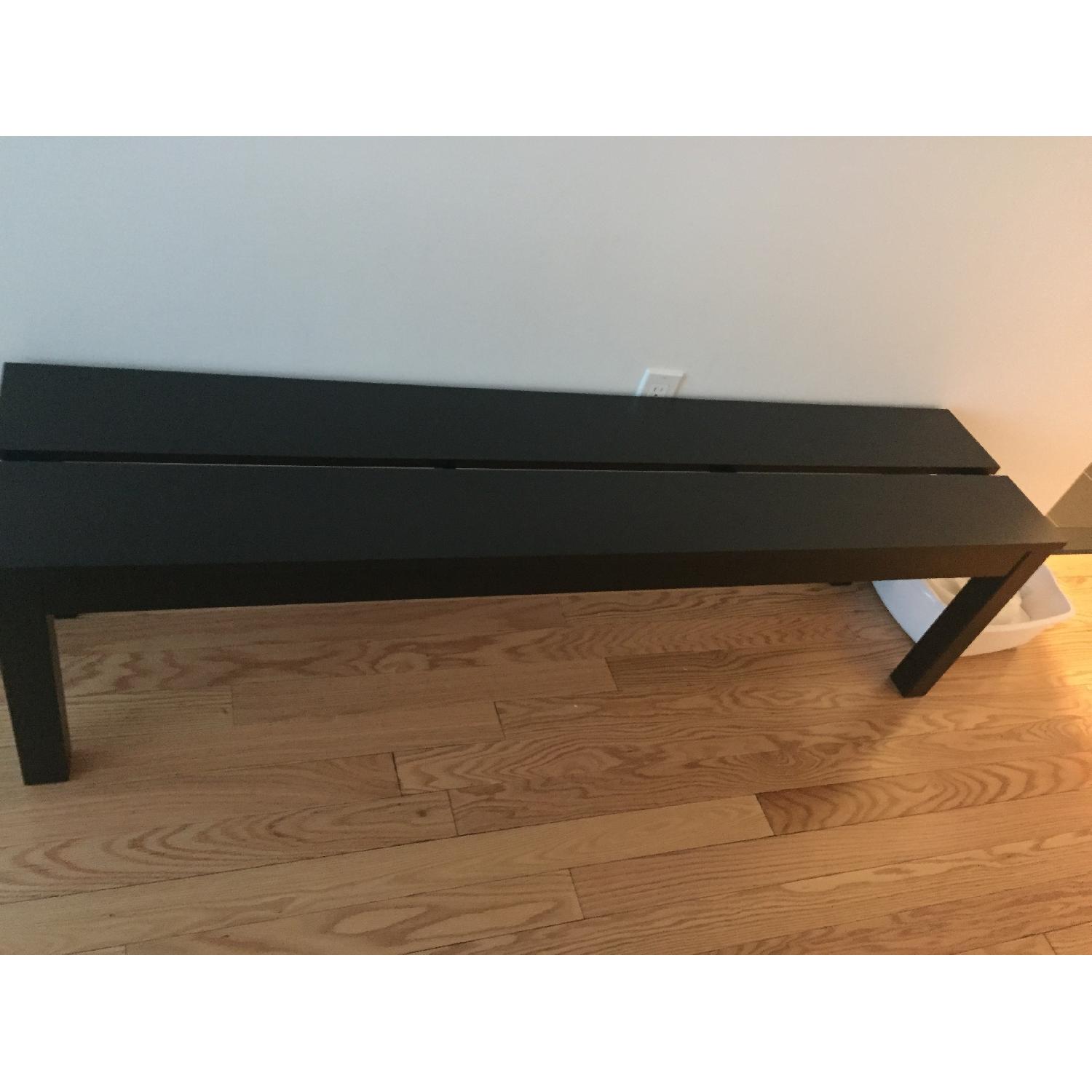 Ikea Bjursta Black Bench - image-3
