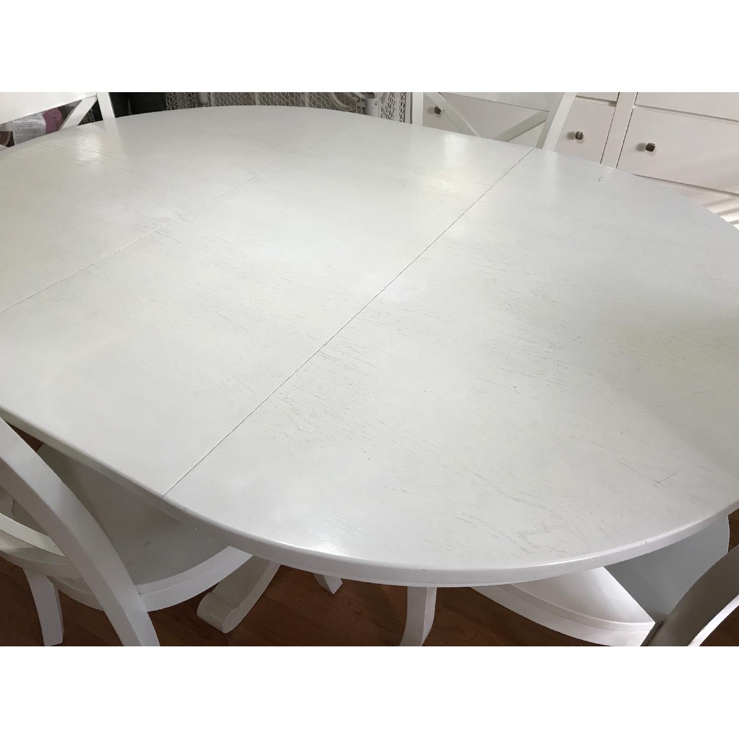 Crate & Barrel Avalon Extension Dining Table - image-3