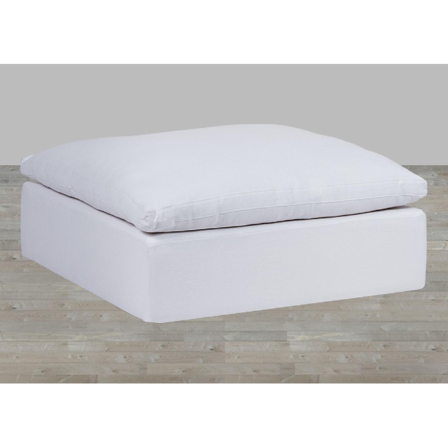 Restoration Hardware Modular Cloud Fabric Sofa - image-3