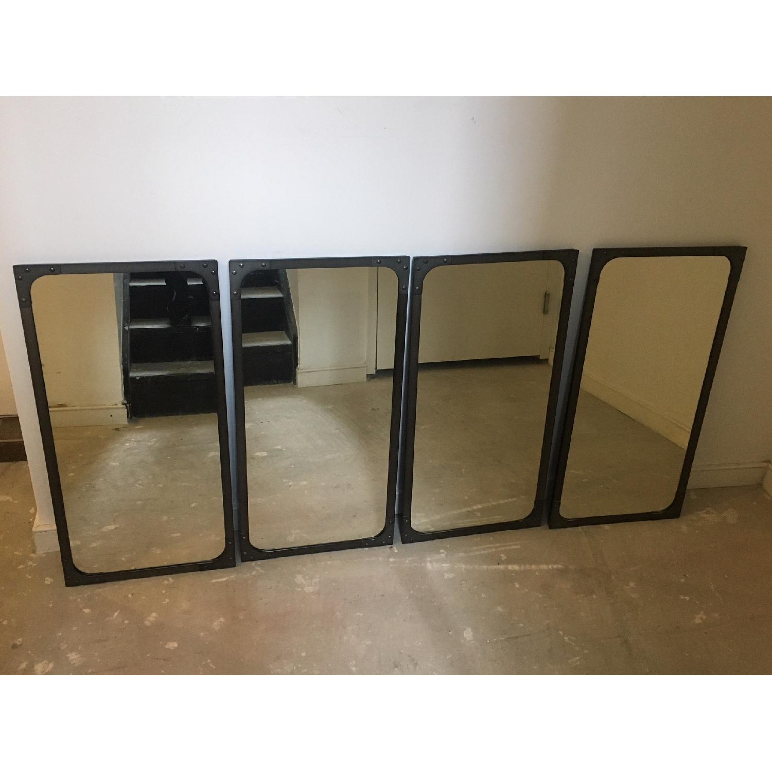 Restoration Hardware Industrial Rivet Flat Mirror - image-1